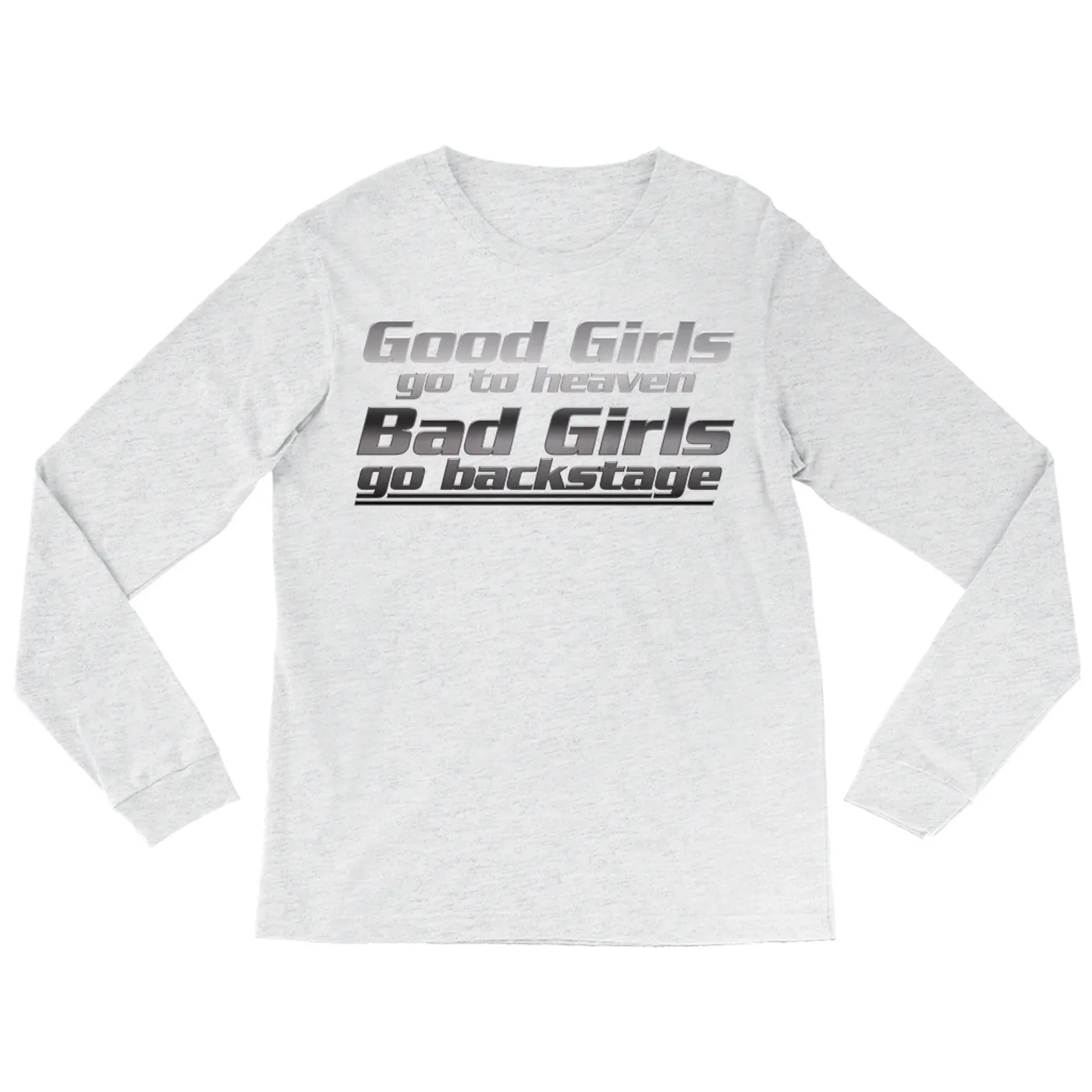 Merchbar Music Life Long Sleeve Shirt | Good Girl vs. Bad Girl Merchbar Music Life Shirt