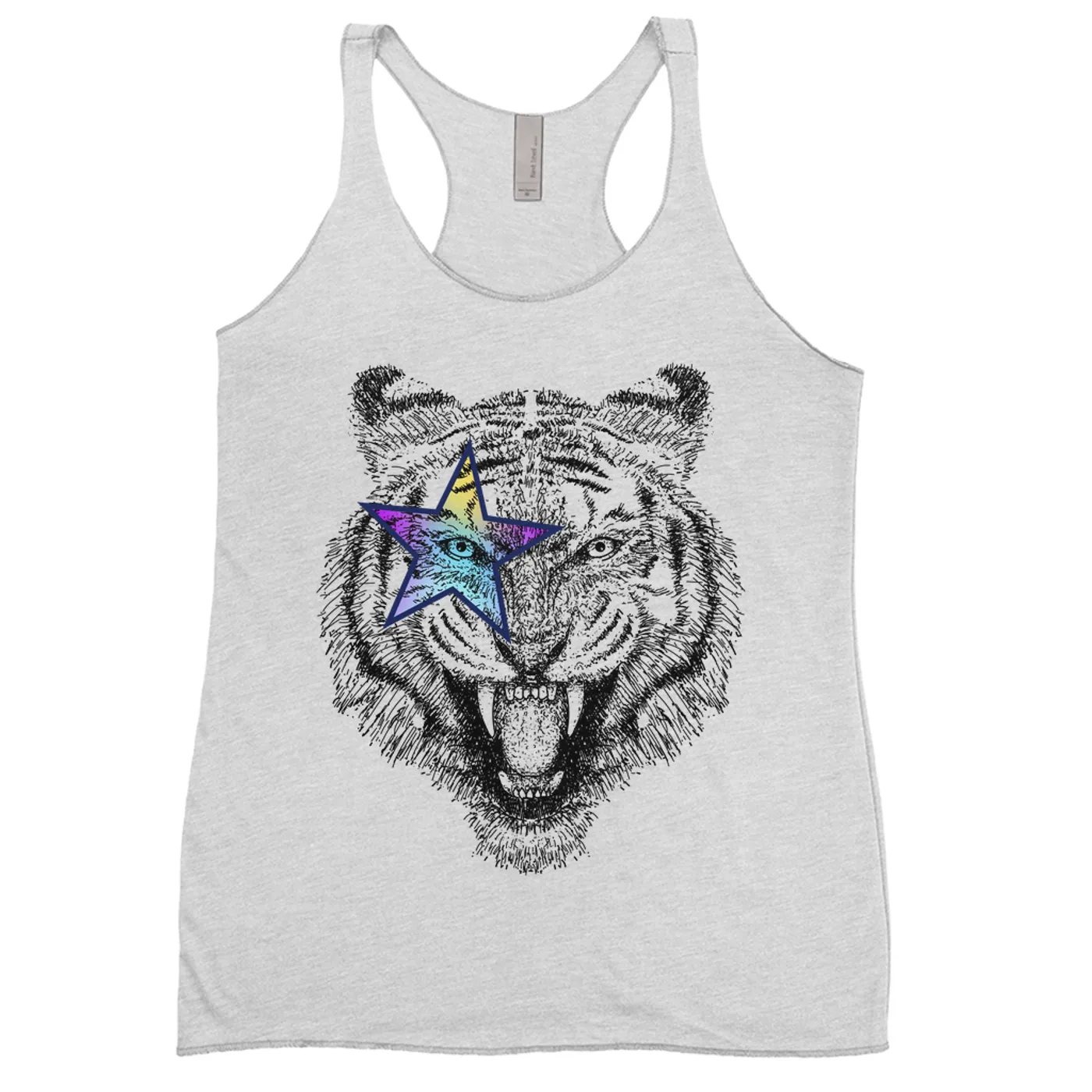 Merchbar Music Life Ladies' Tank Top | Party Animal Merchbar Music Life Shirt