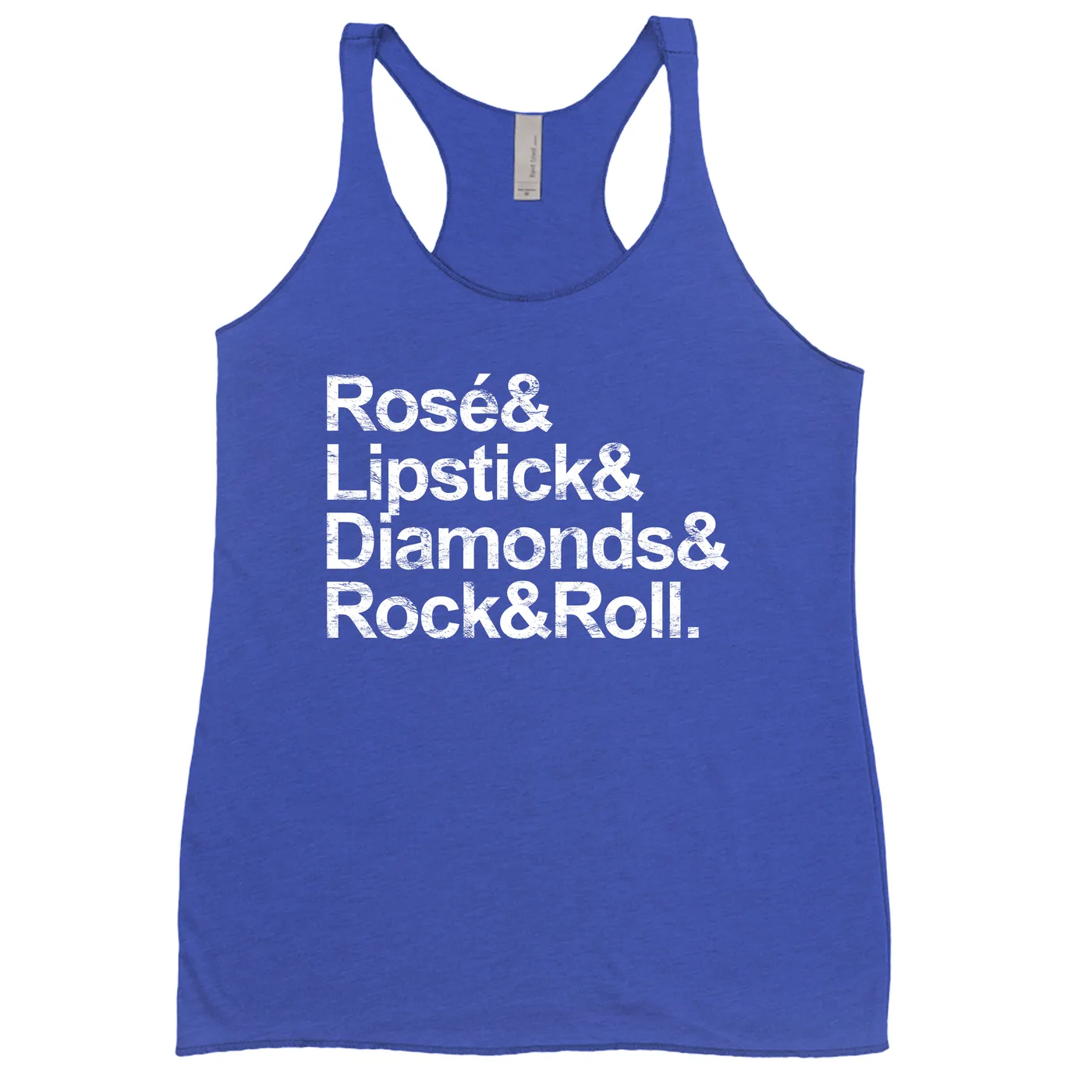 Merchbar Music Life Ladies' Tank Top | Rosé & Rock n' Roll Merchbar Music Life Shirt