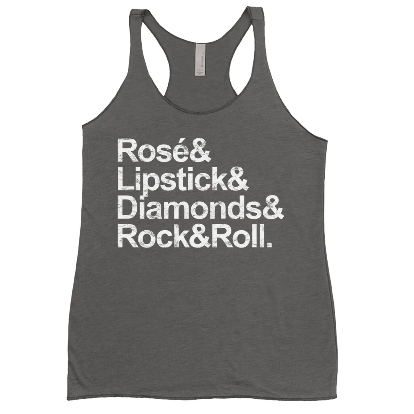 Merchbar Music Life Ladies' Tank Top | Rosé & Rock n' Roll Merchbar Music Life Shirt