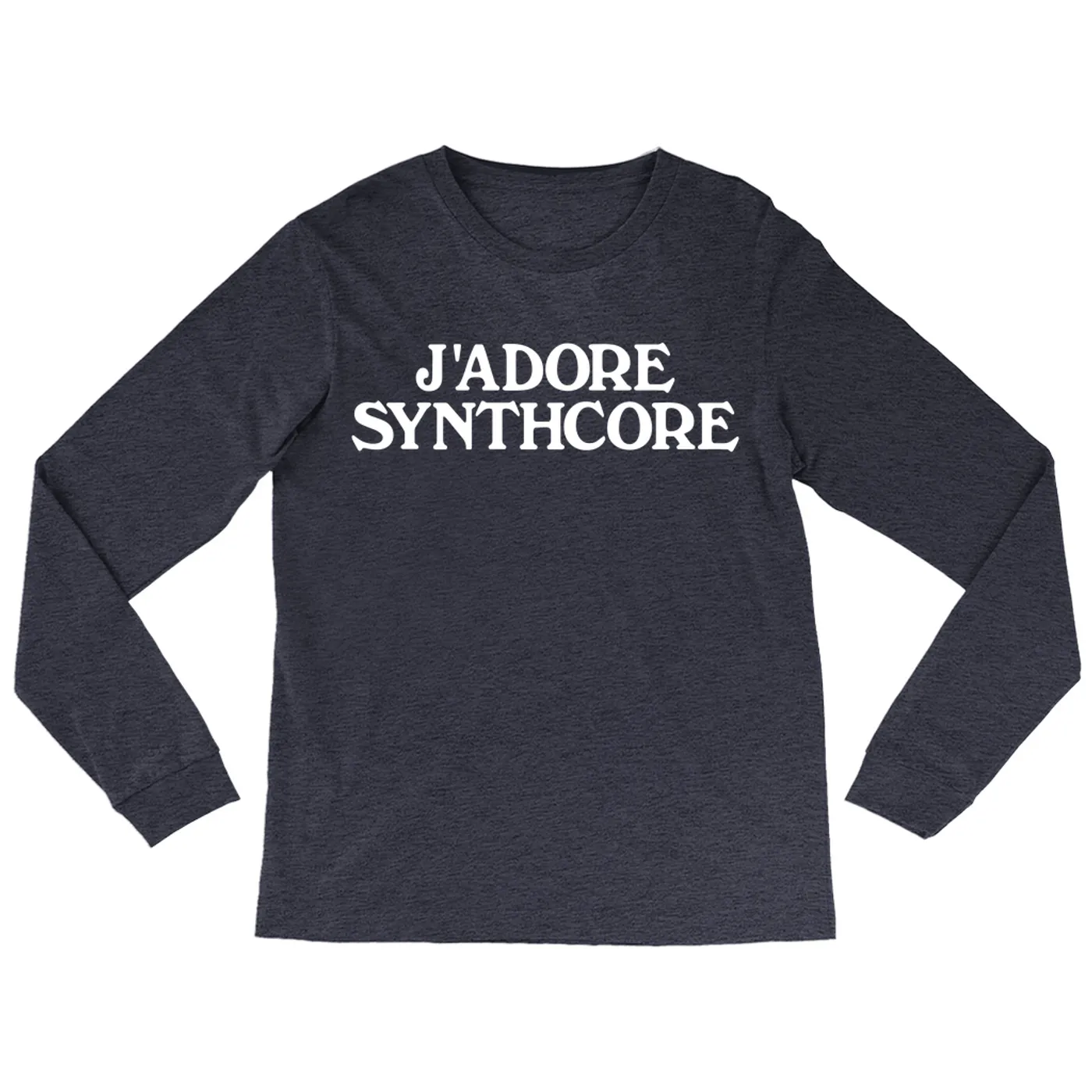 Merchbar Music Life Long Sleeve Shirt | J'Adore Synthcore Merchbar Music Life Shirt