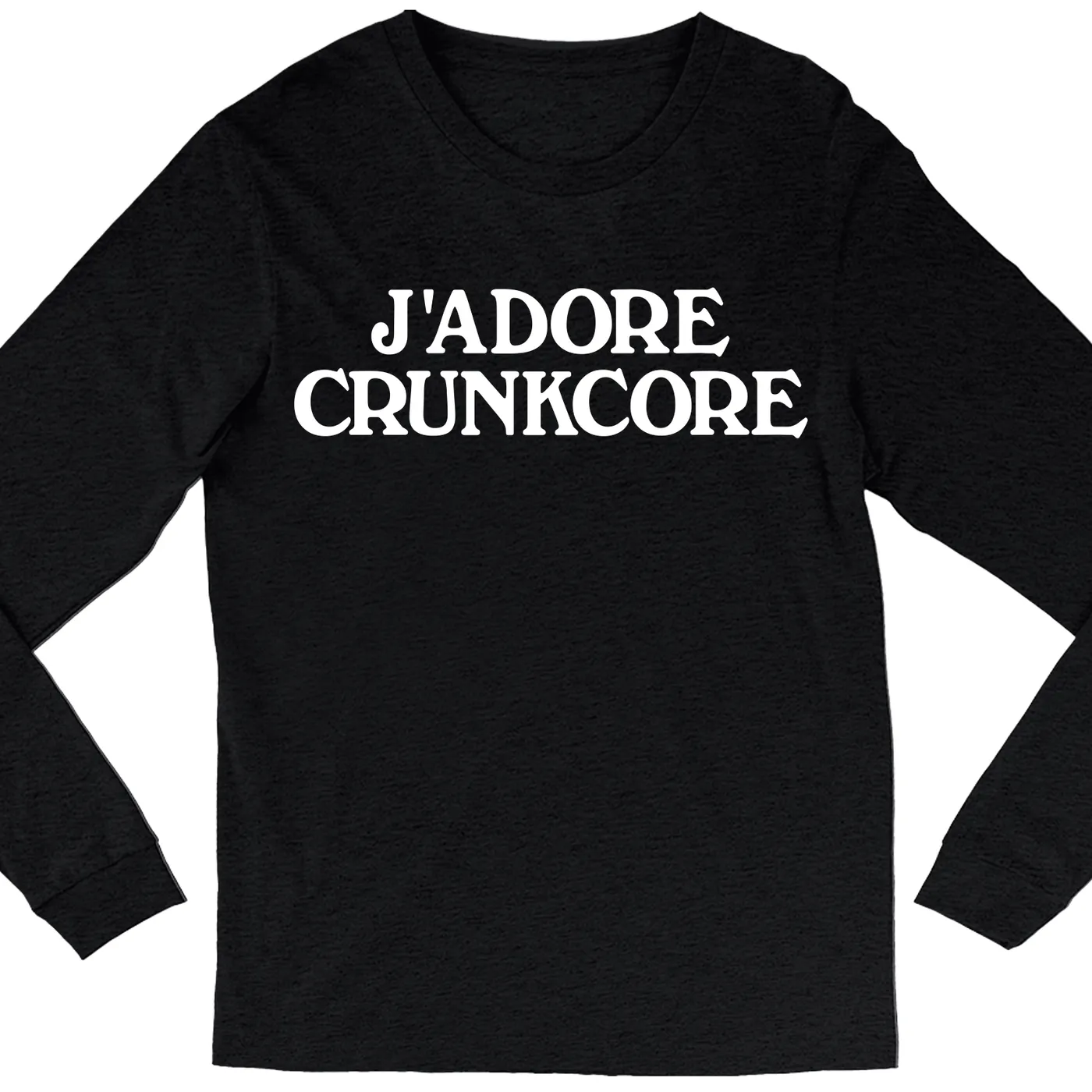 Merchbar Music Life Long Sleeve Shirt | J'Adore Crunkcore Merchbar Music Life Shirt