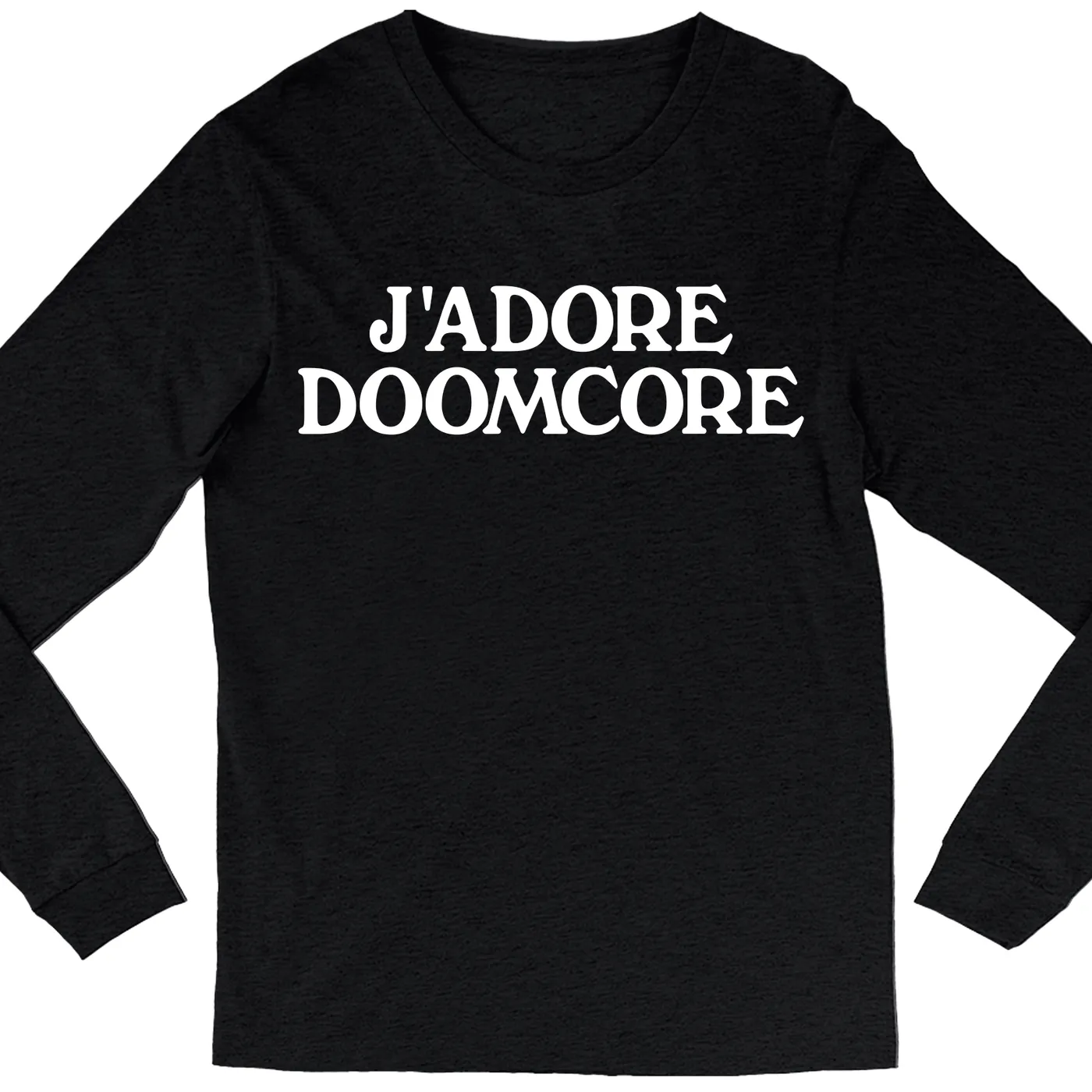 Merchbar Music Life Long Sleeve Shirt | J'Adore Doomcore Merchbar Music Life Shirt