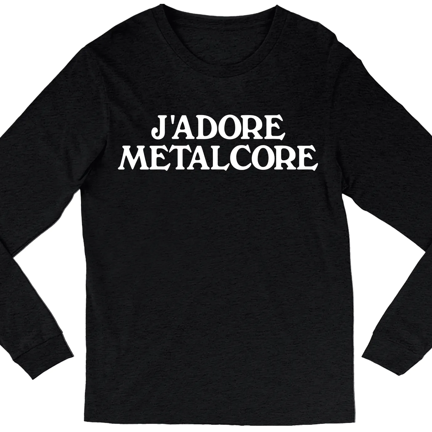 Merchbar Music Life Long Sleeve Shirt | J'Adore Metalcore Merchbar Music Life Shirt