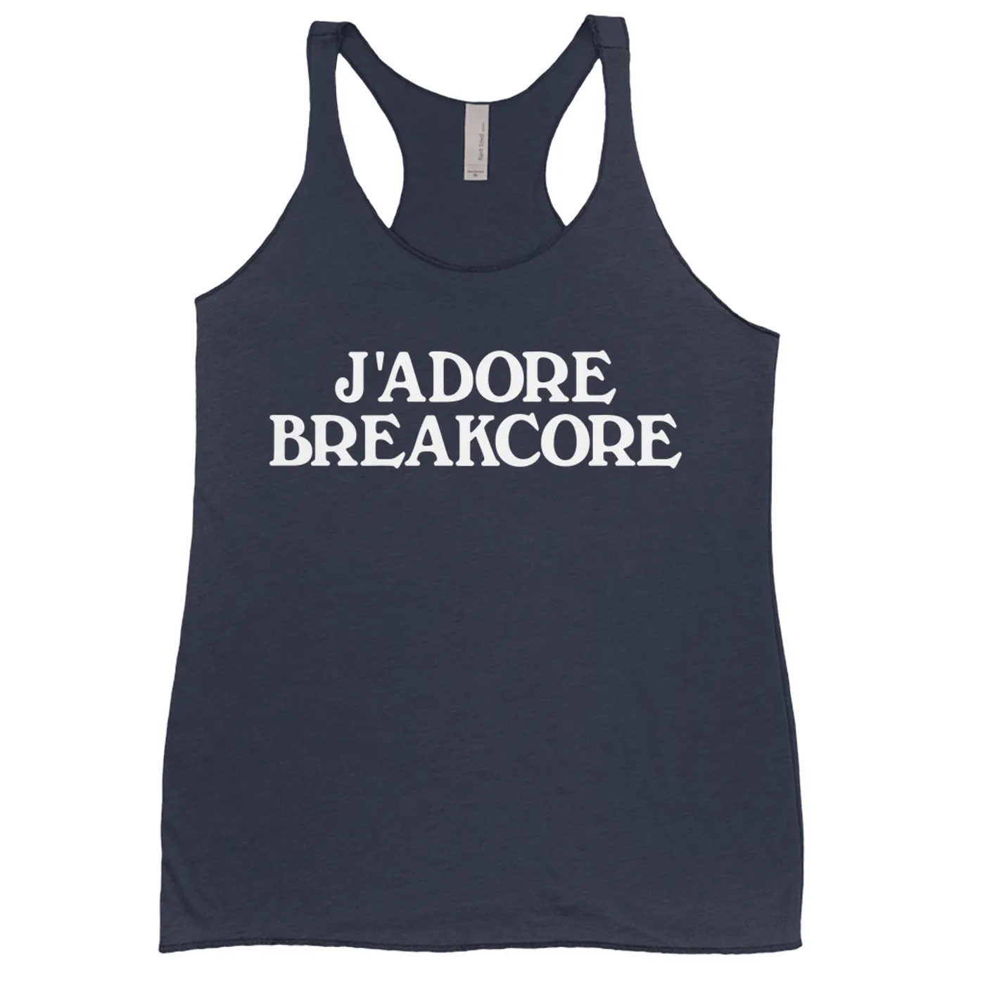 Merchbar Music Life Ladies' Tank Top | J'Adore Breakcore Merchbar Music Life Shirt