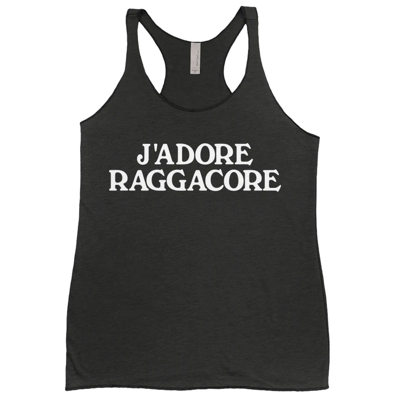Merchbar Music Life Ladies' Tank Top | J'Adore Raggacore Merchbar Music Life Shirt