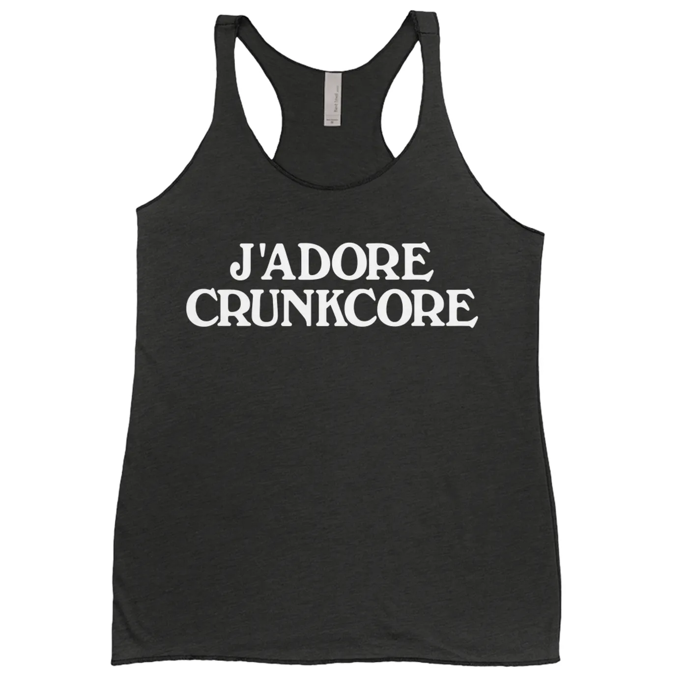 Merchbar Music Life Ladies' Tank Top | J'Adore Crunkcore Merchbar Music Life Shirt