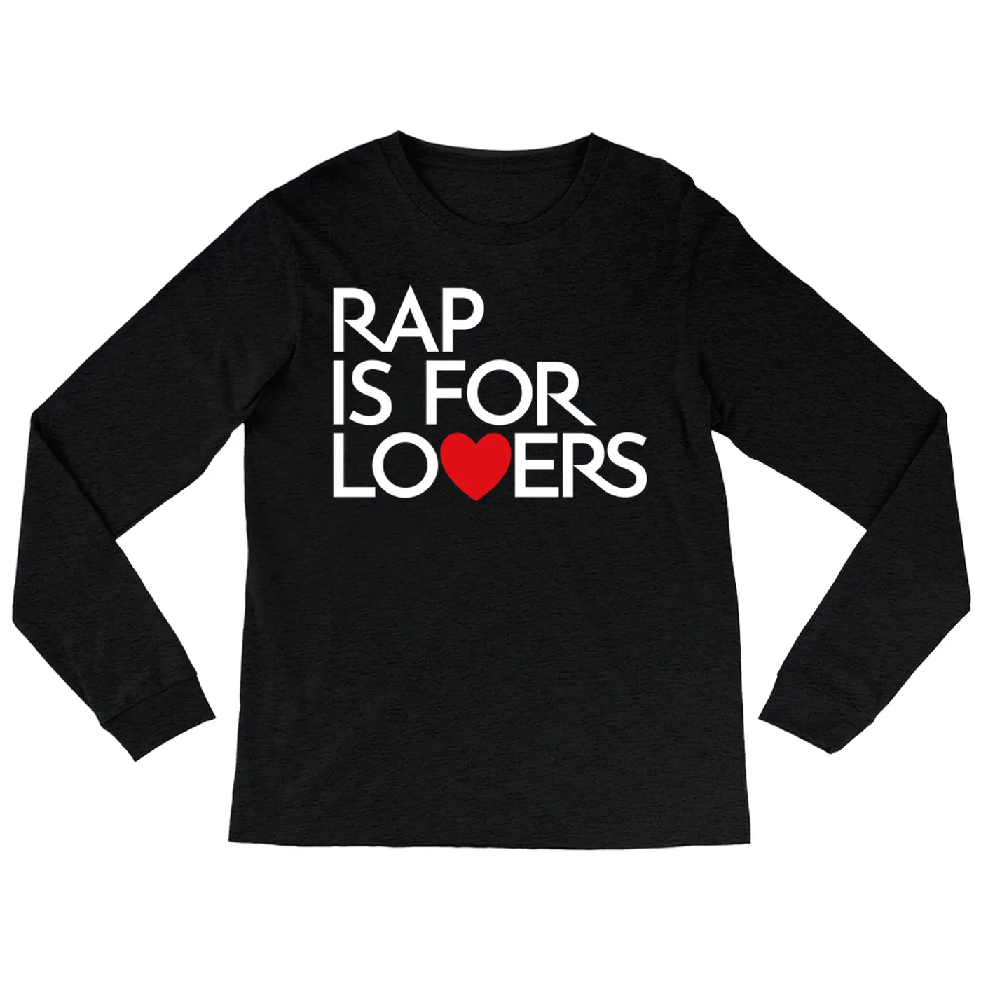 Merchbar Music Life Long Sleeve Shirt | Music Life - Rap Is For Lovers Merchbar Music Life Shirt