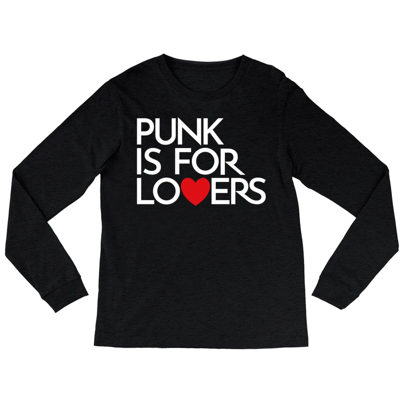 Music Life - Punk Merchbar Music Life Long Sleeve Shirt | Punk Is For Lovers Merchbar Music Life Shirt