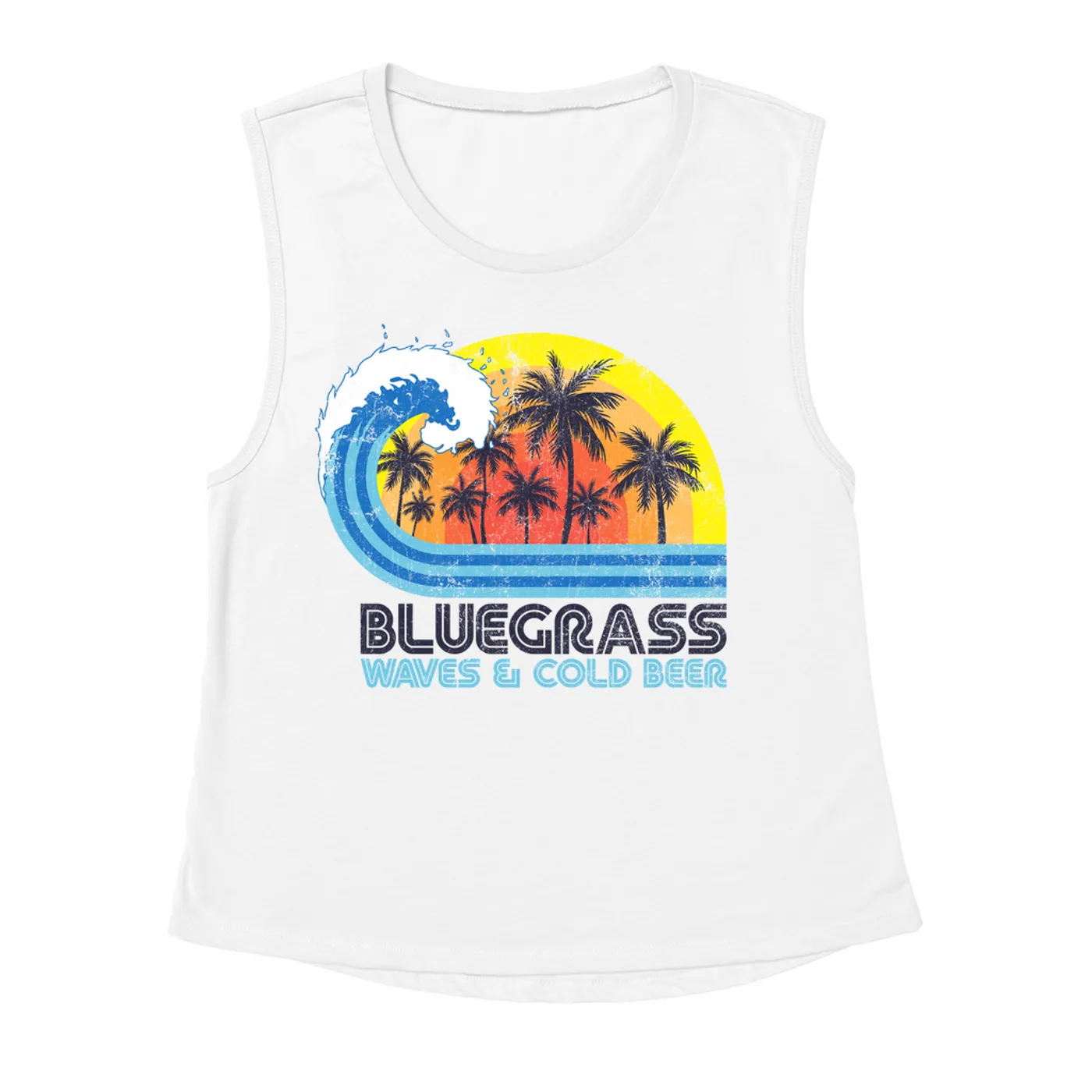 Music Life - Bluegrass Merchbar Music Life Muscle Tank | Bluegrass, Waves & Beer Merchbar Music Life Tank Top