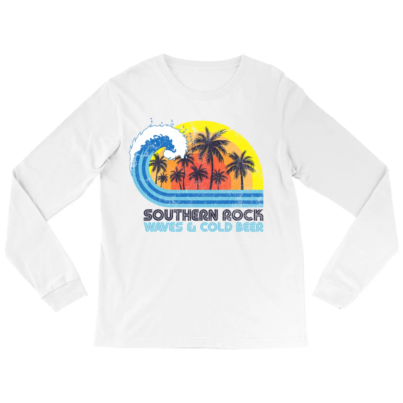 Music Life - Southern Rock Merchbar Music Life Long Sleeve Shirt | Southern Rock, Waves & Beer Merchbar Music Life Shirt
