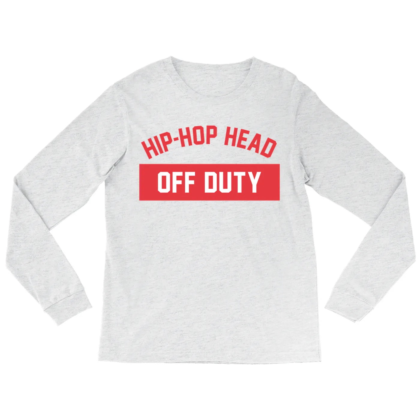 Music Life - Hip-Hop Head Merchbar Music Life Long Sleeve Shirt | Hip-Hop Head Off Duty Merchbar Music Life Shirt
