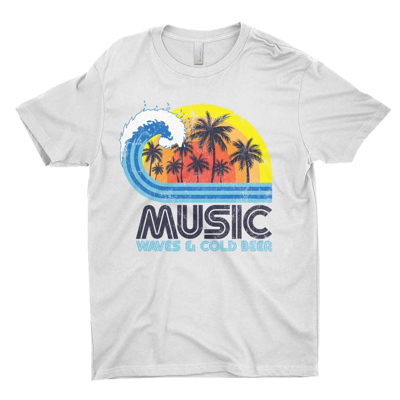 Merchbar Music Life T-Shirt | Music, Waves & Beer Merchbar Music Life Shirt