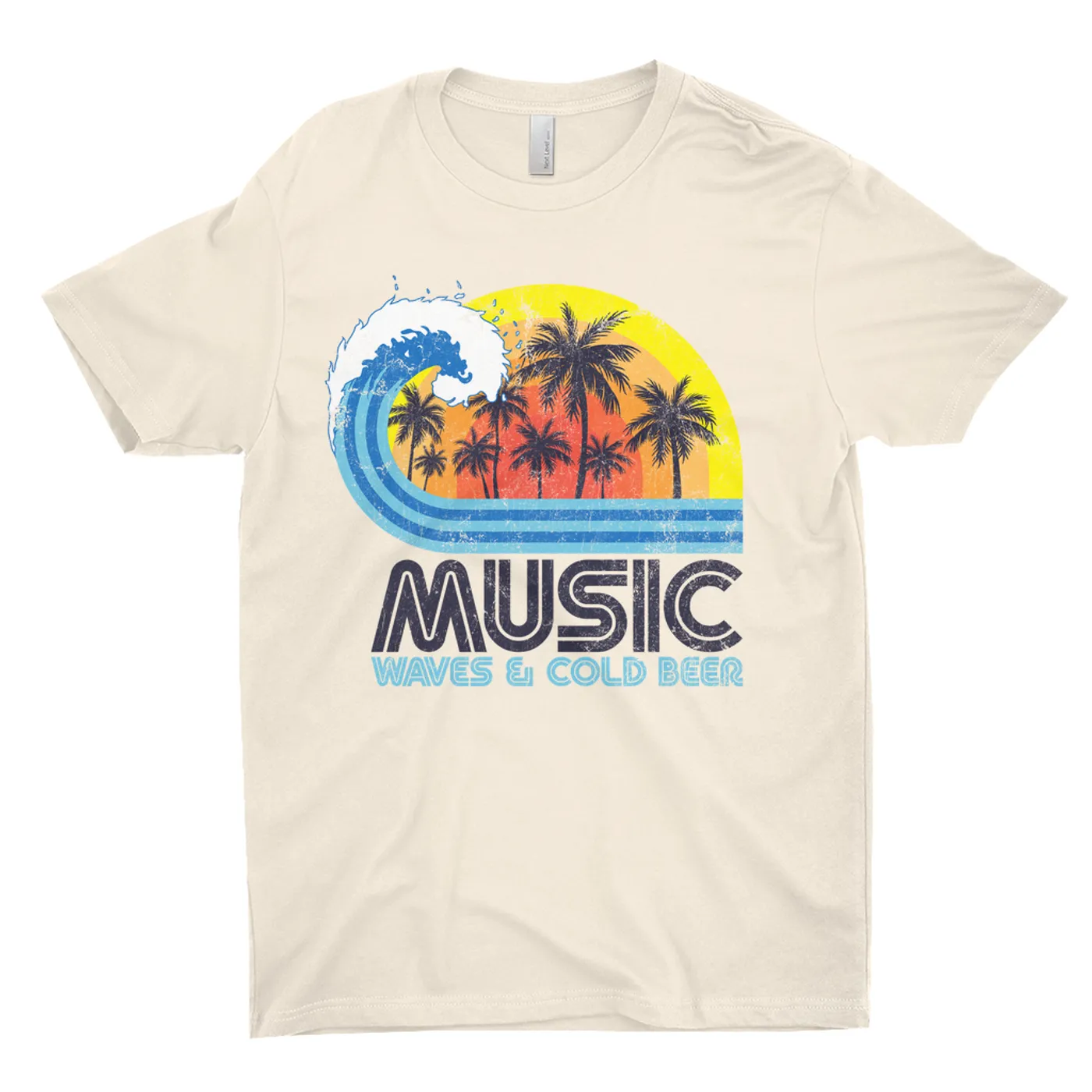 Merchbar Music Life T-Shirt | Music, Waves & Beer Merchbar Music Life Shirt