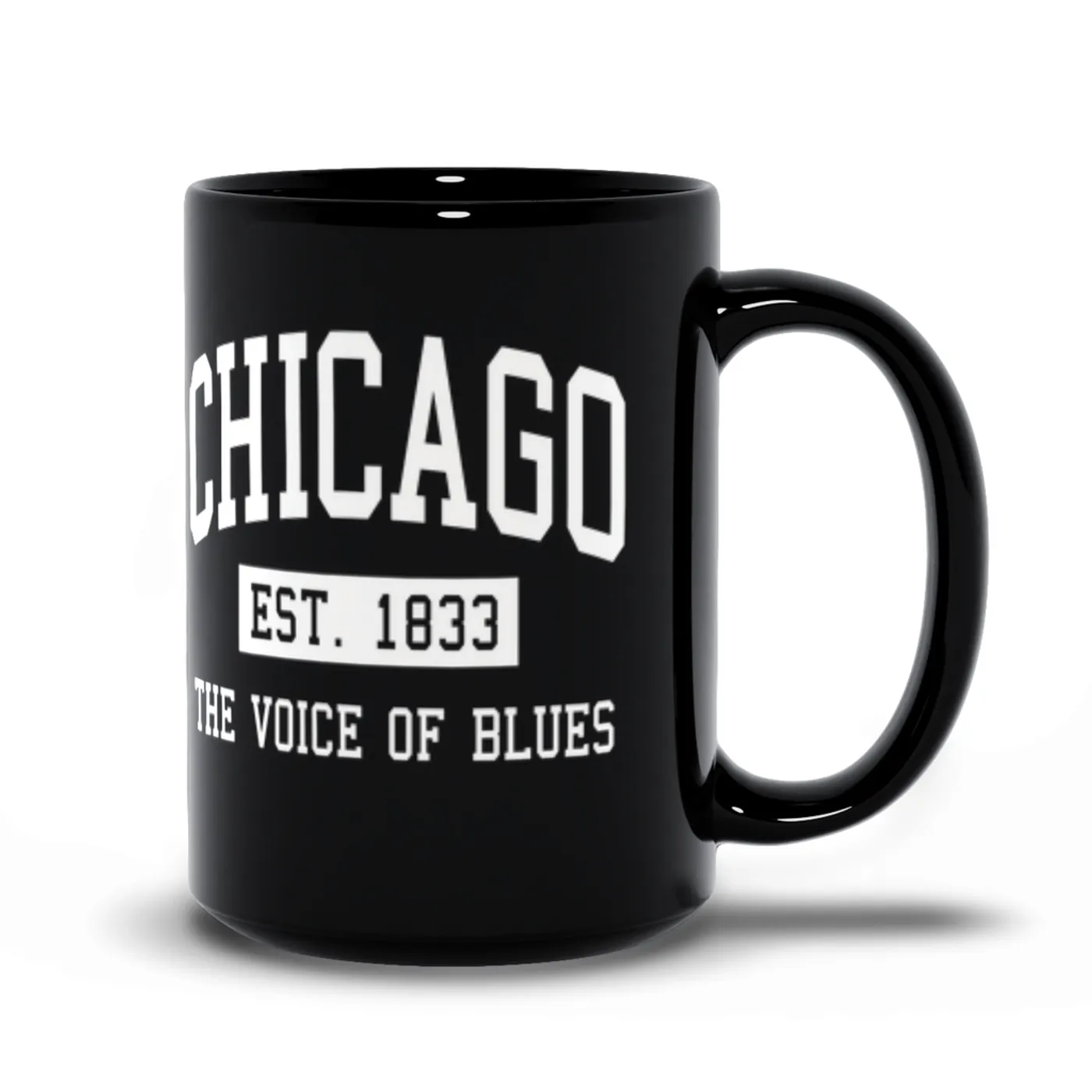 Music Life - Blues Merchbar Music Life Mug | Chicago Voice of Blues Est. 1833 Merchbar Music Life Mug