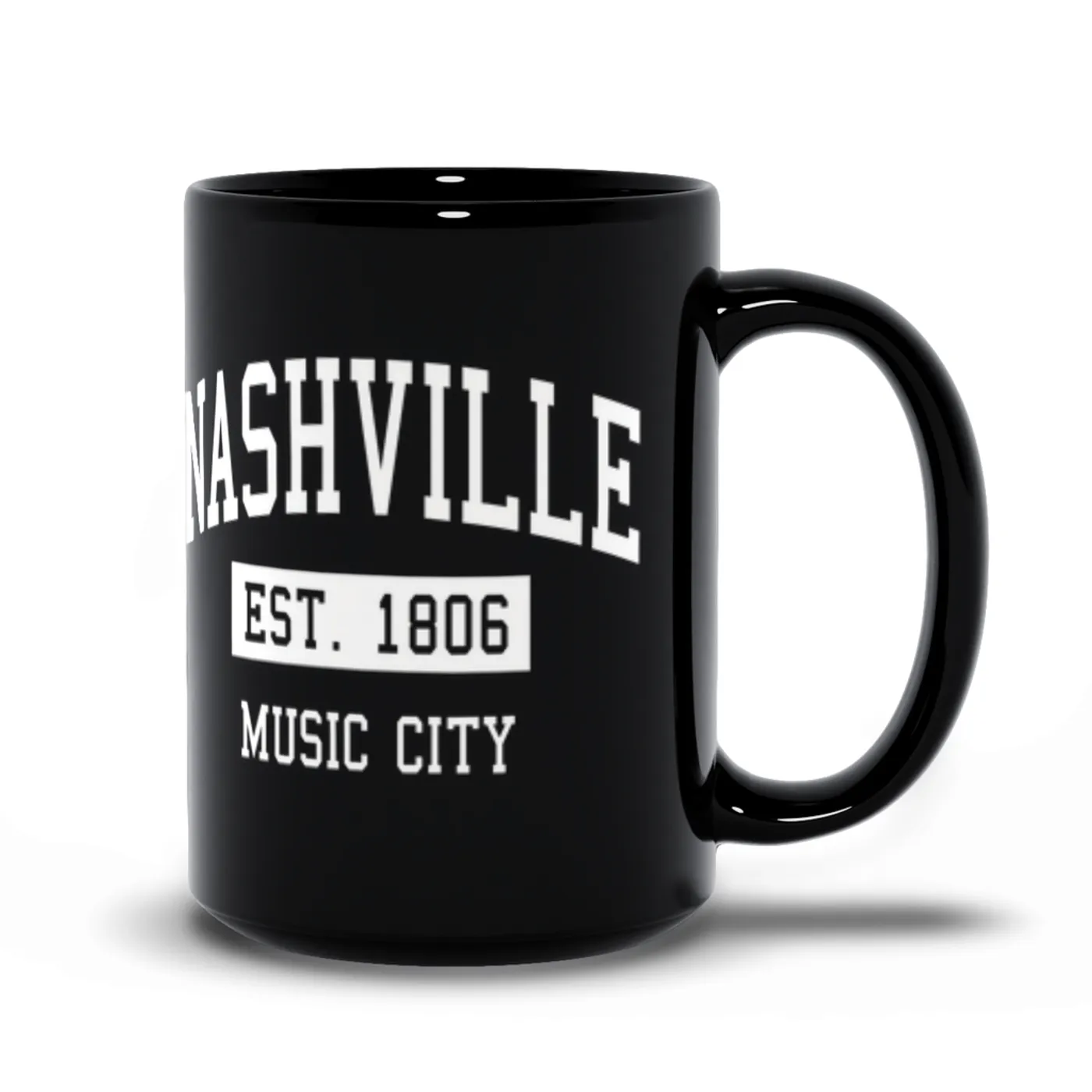 Merchbar Music Life Mug | Nashville Music City Est. 1806 Merchbar Music Life Mug