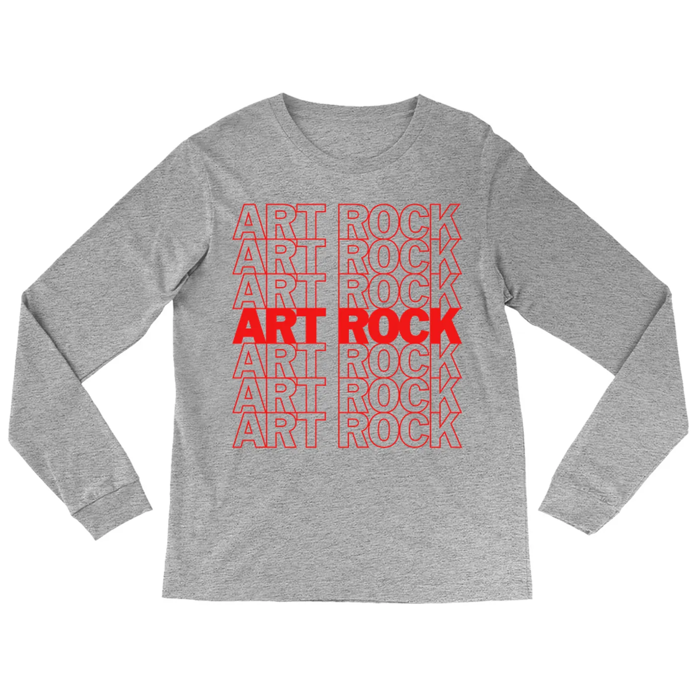 Music Life - Art Rock Merchbar Music Life Long Sleeve Shirt | Art Rock On Repeat Merchbar Music Life Shirt