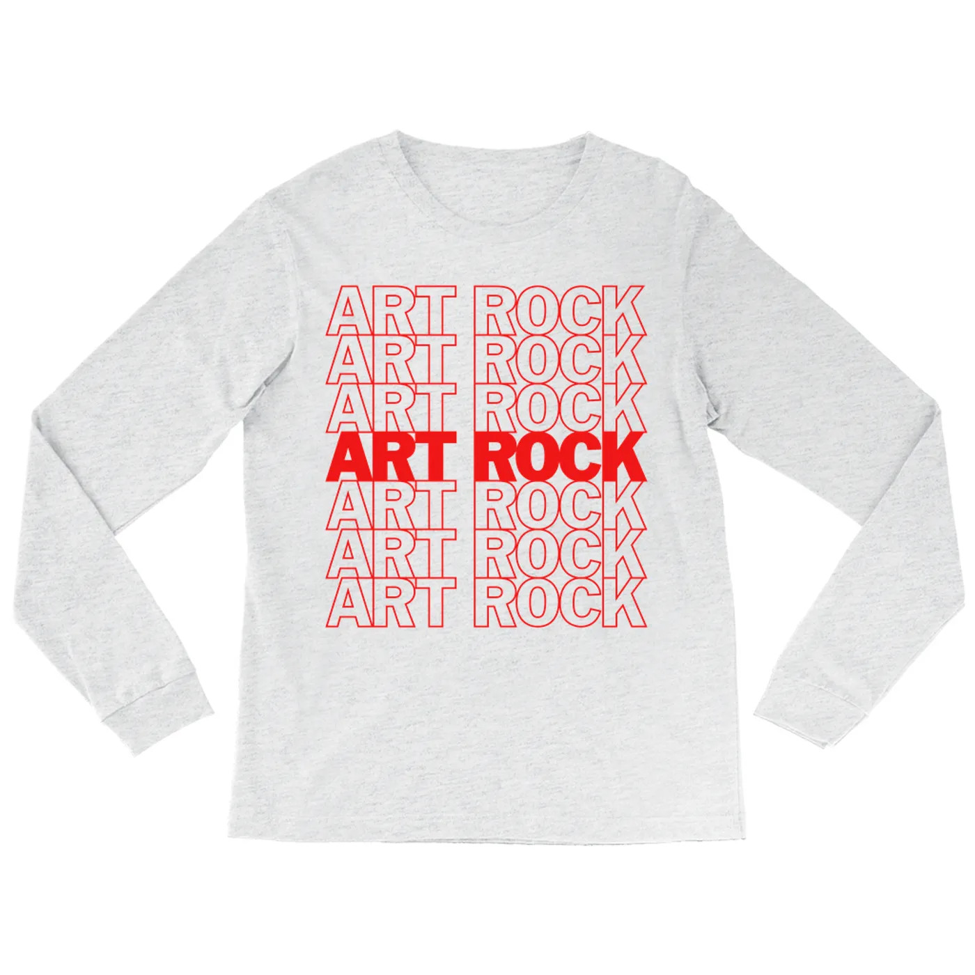 Music Life - Art Rock Merchbar Music Life Long Sleeve Shirt | Art Rock On Repeat Merchbar Music Life Shirt