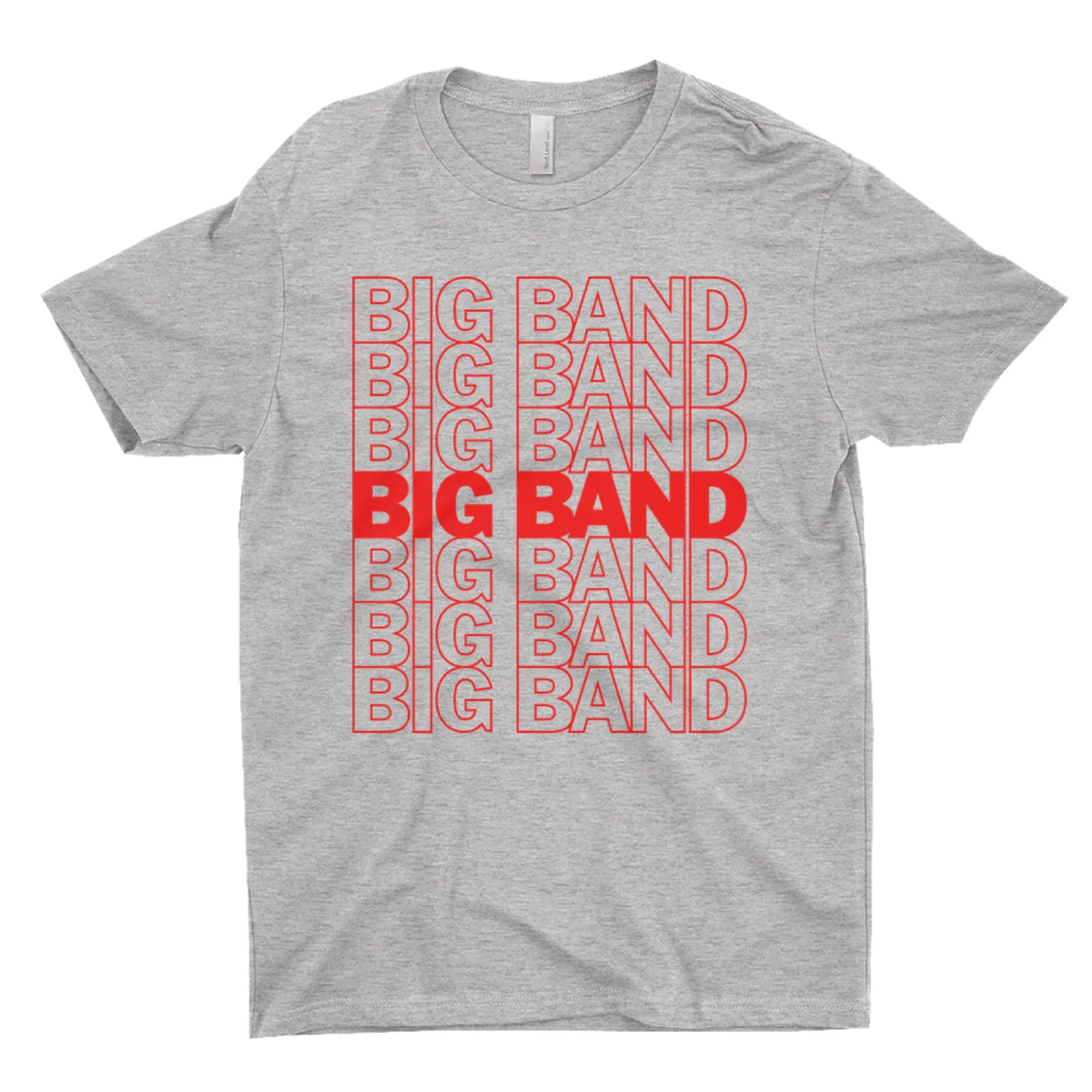 Music Life - Big Band Merchbar Music Life T-Shirt | Big Band On Repeat Merchbar Music Life Shirt