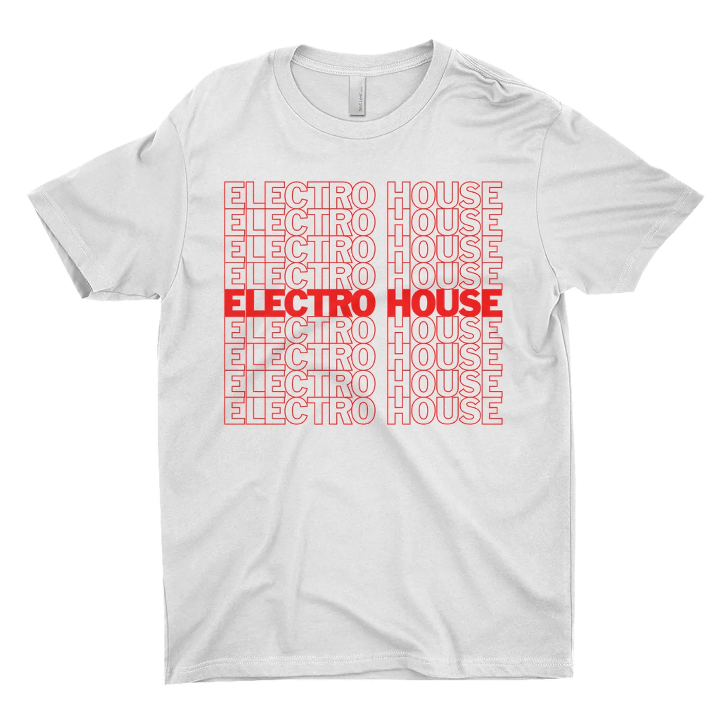 Music Life - Electro House Merchbar Music Life T-Shirt | Electro House On Repeat Merchbar Music Life Shirt