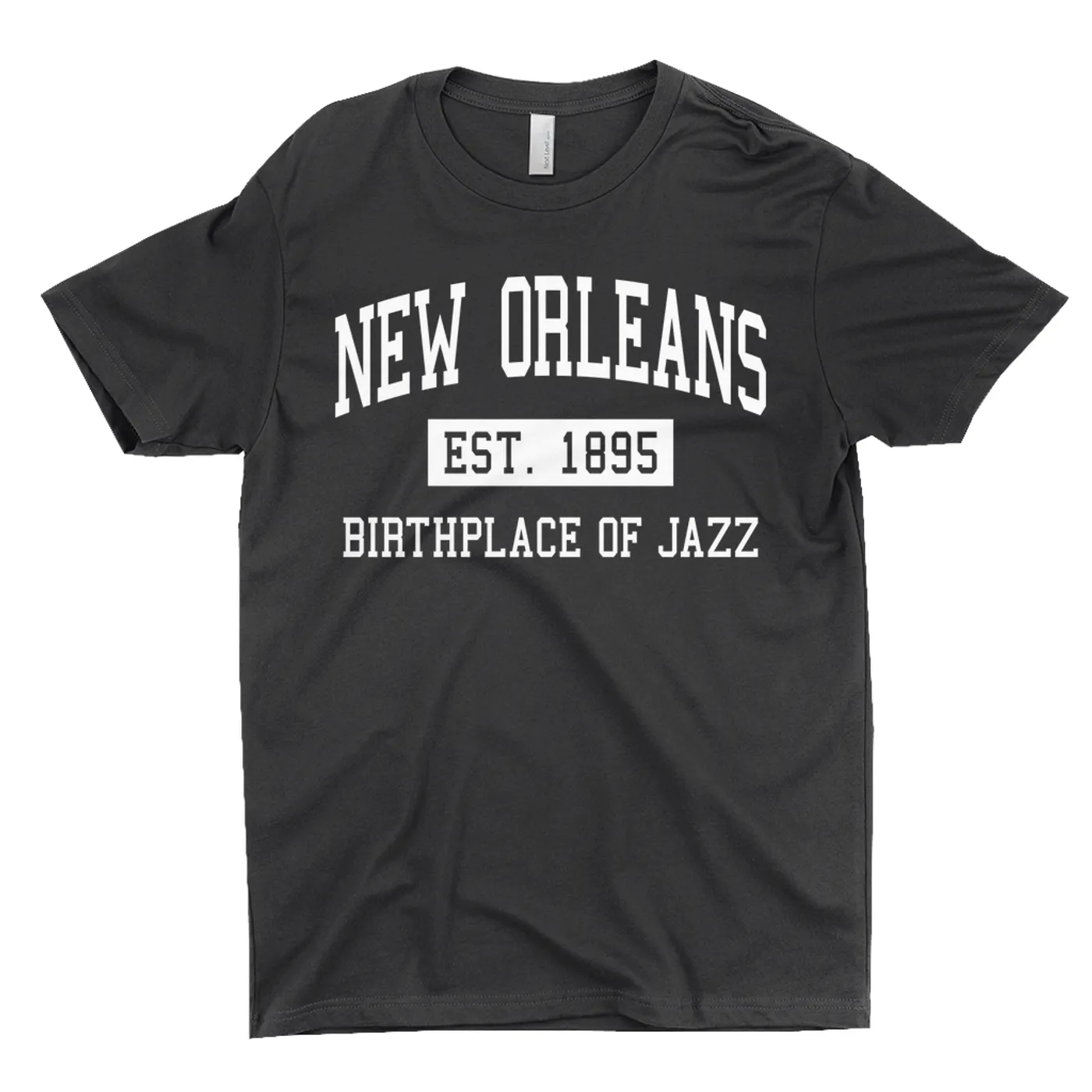 Music Life - Jazz Merchbar Music Life T-Shirt | New Orleans Birthplace of Jazz Est. 1895 Merchbar Music Life Shirt