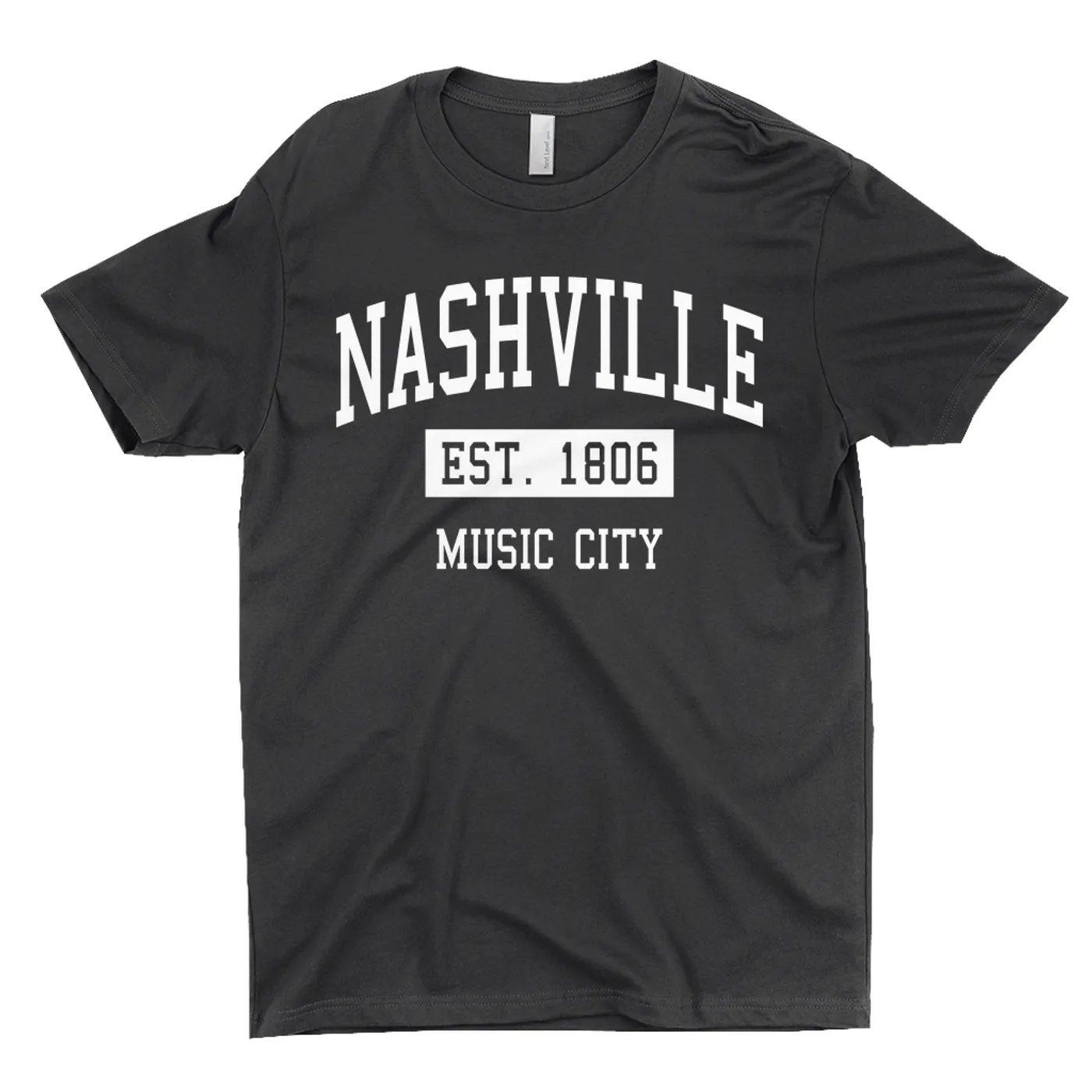 Merchbar Music Life T-Shirt | Nashville Music City Est. 1806 Merchbar Music Life Shirt