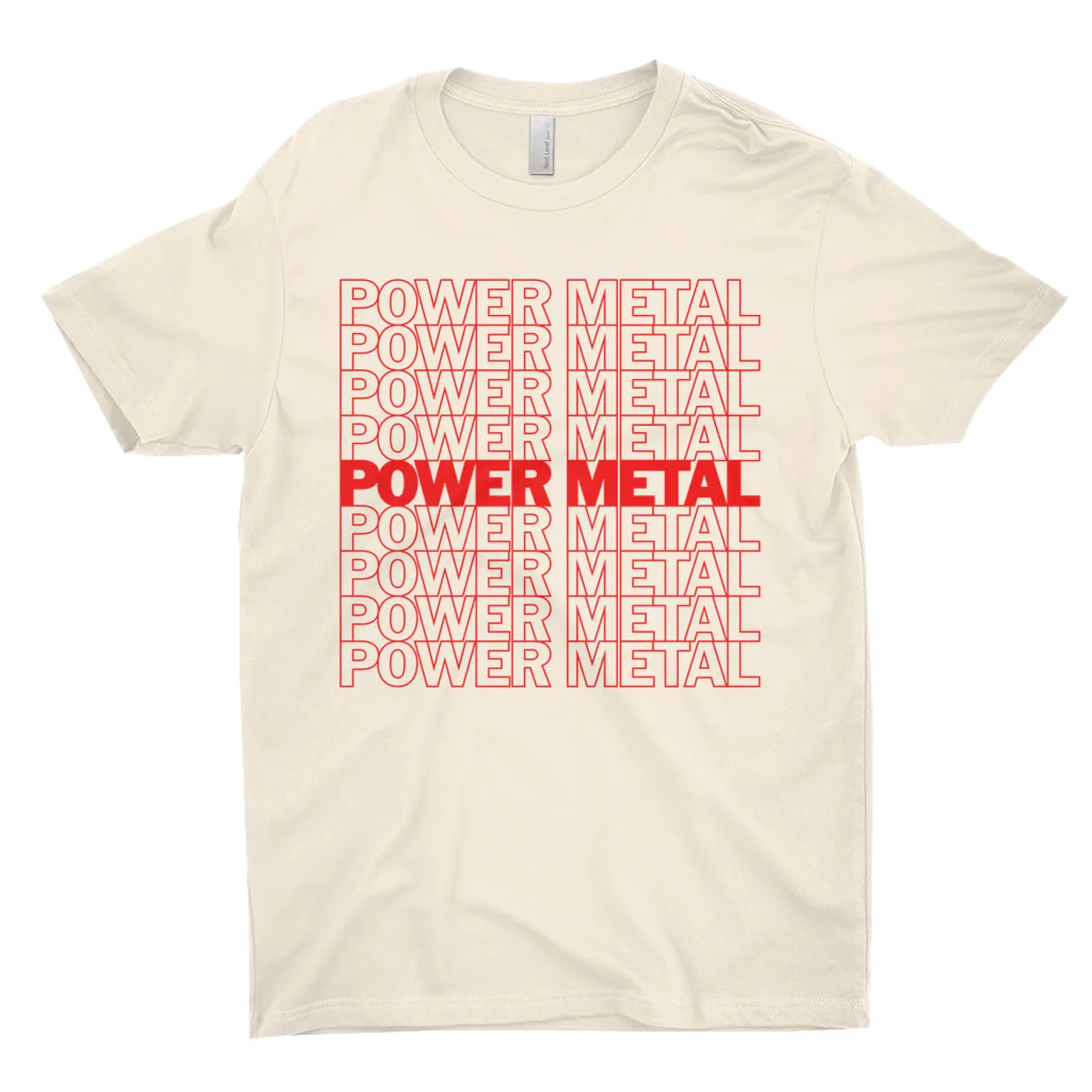Music Life - Power Metal Merchbar Music Life T-Shirt | Power Metal On Repeat Merchbar Music Life Shirt