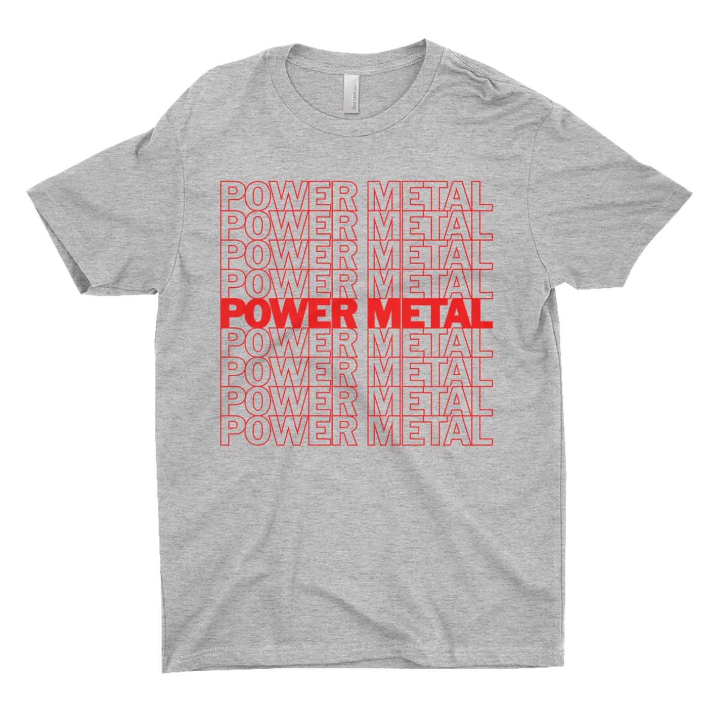 Music Life - Power Metal Merchbar Music Life T-Shirt | Power Metal On Repeat Merchbar Music Life Shirt