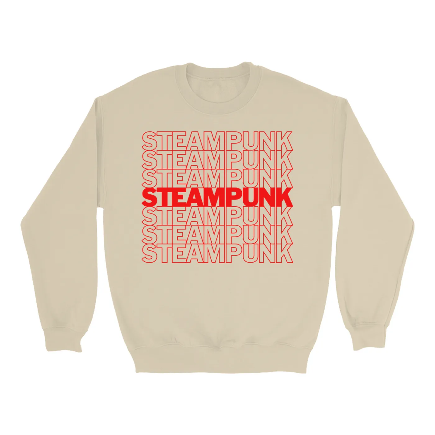 Music Life - Steampunk Merchbar Music Life Sweatshirt | Steampunk On Repeat Merchbar Music Life Sweatshirt