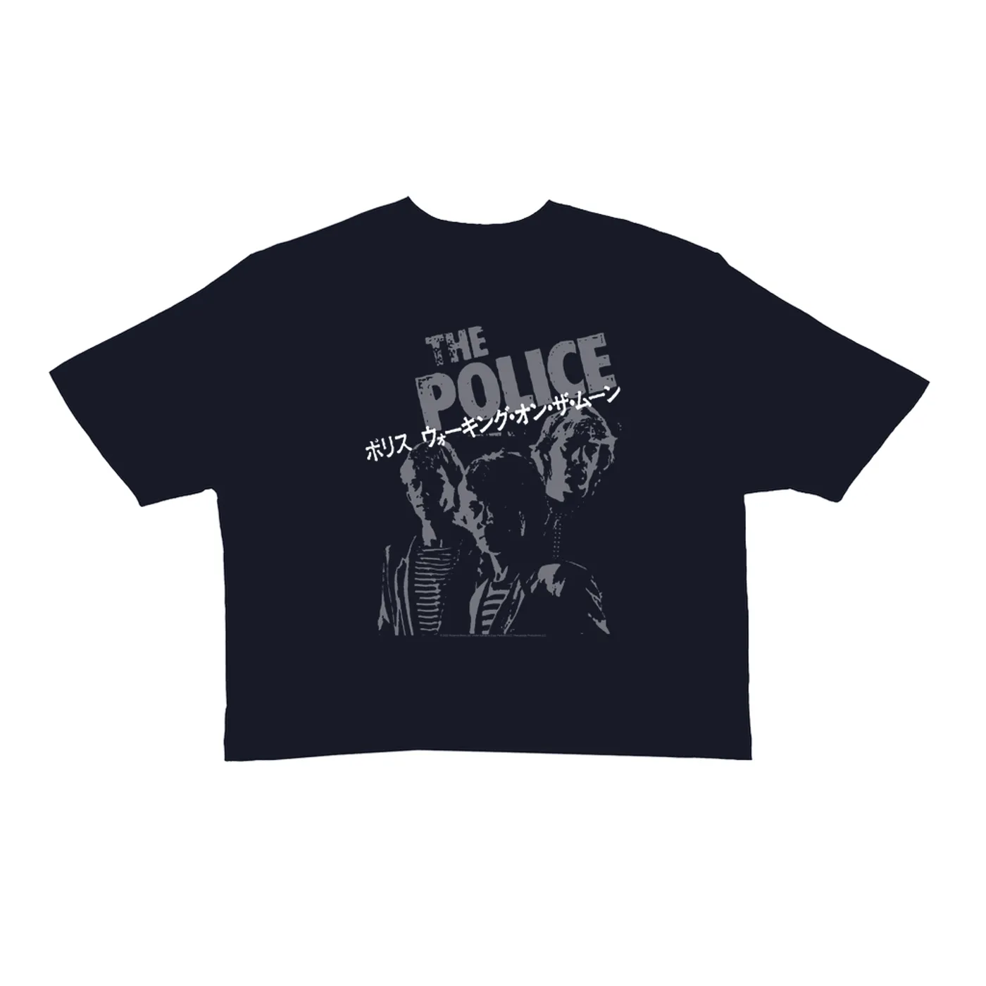 The Police Ladies' Crop Tee | The Police Japanese Promotion The Police Crop T-shirt