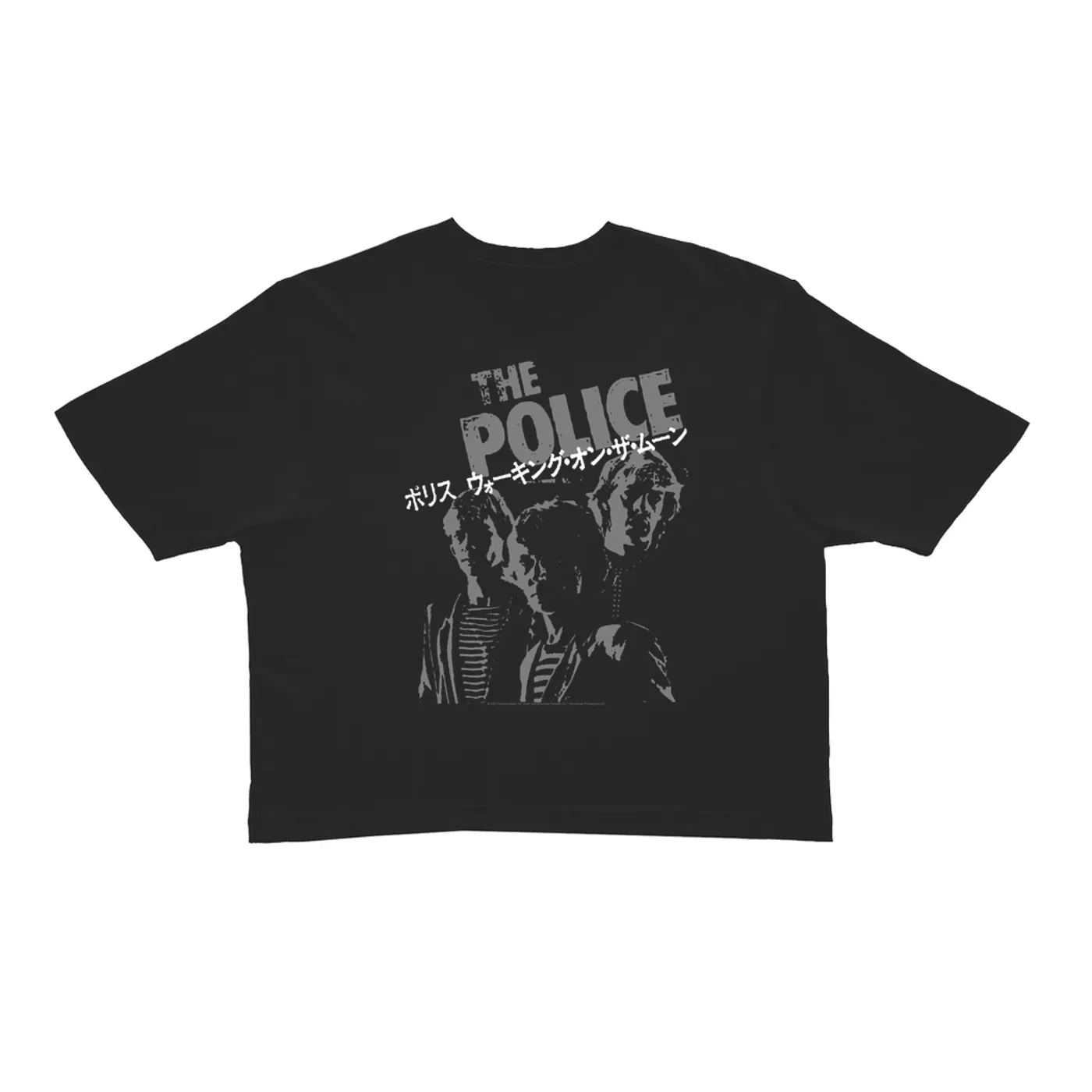 The Police Ladies' Crop Tee | The Police Japanese Promotion The Police Crop T-shirt