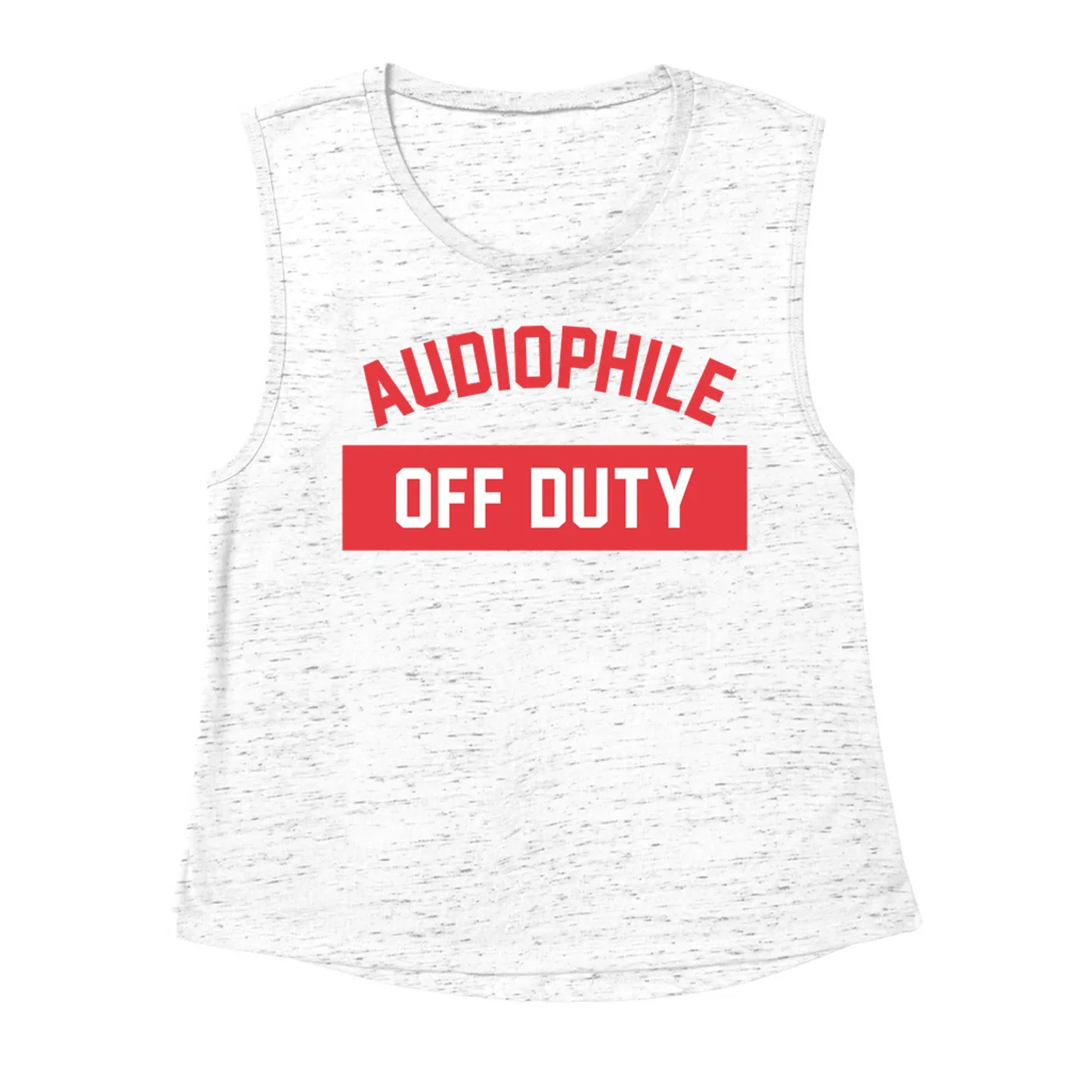 Music Life - Audiophile Merchbar Music Life Muscle Tank | Audiophile Off Duty Merchbar Music Life Tank Top