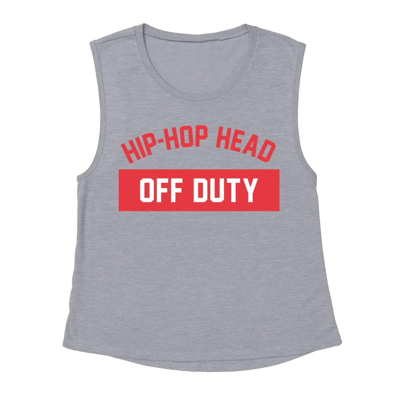 Music Life - Hip-Hop Head Merchbar Music Life Muscle Tank | Hip-Hop Head Off Duty Merchbar Music Life Tank Top