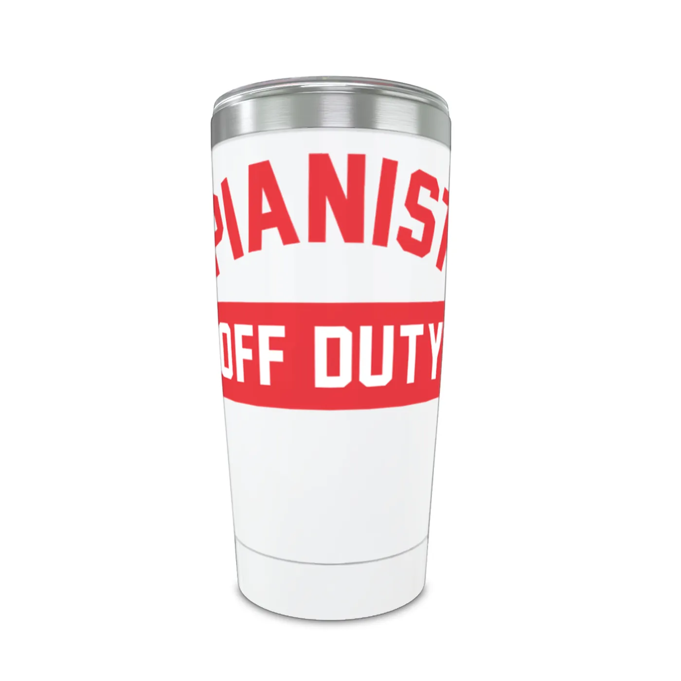 Music Life - Pianist Merchbar Music Life Viking Tumbler | Pianist Off Duty Merchbar Music Life Tumbler