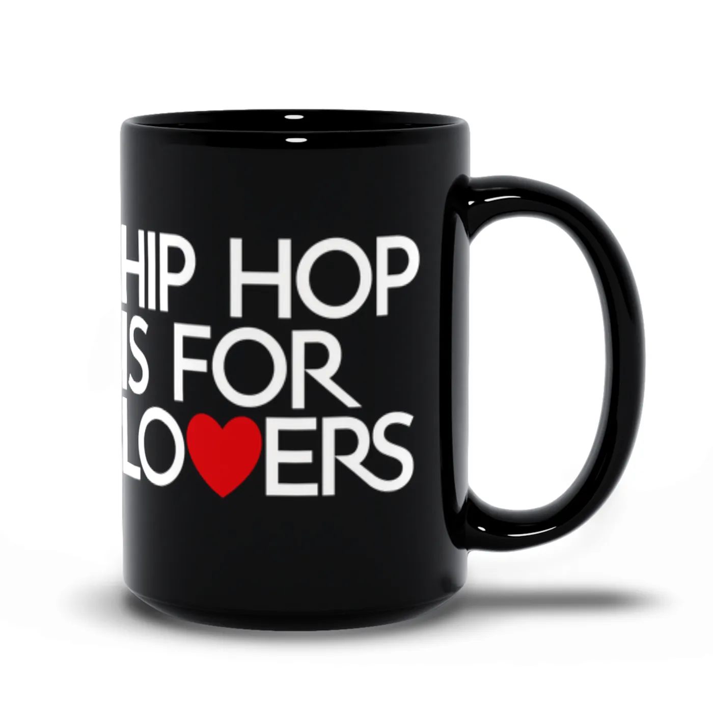 Music Life - Hip Hop Merchbar Music Life Mug | Hip Hop Is For Lovers Merchbar Music Life Mug
