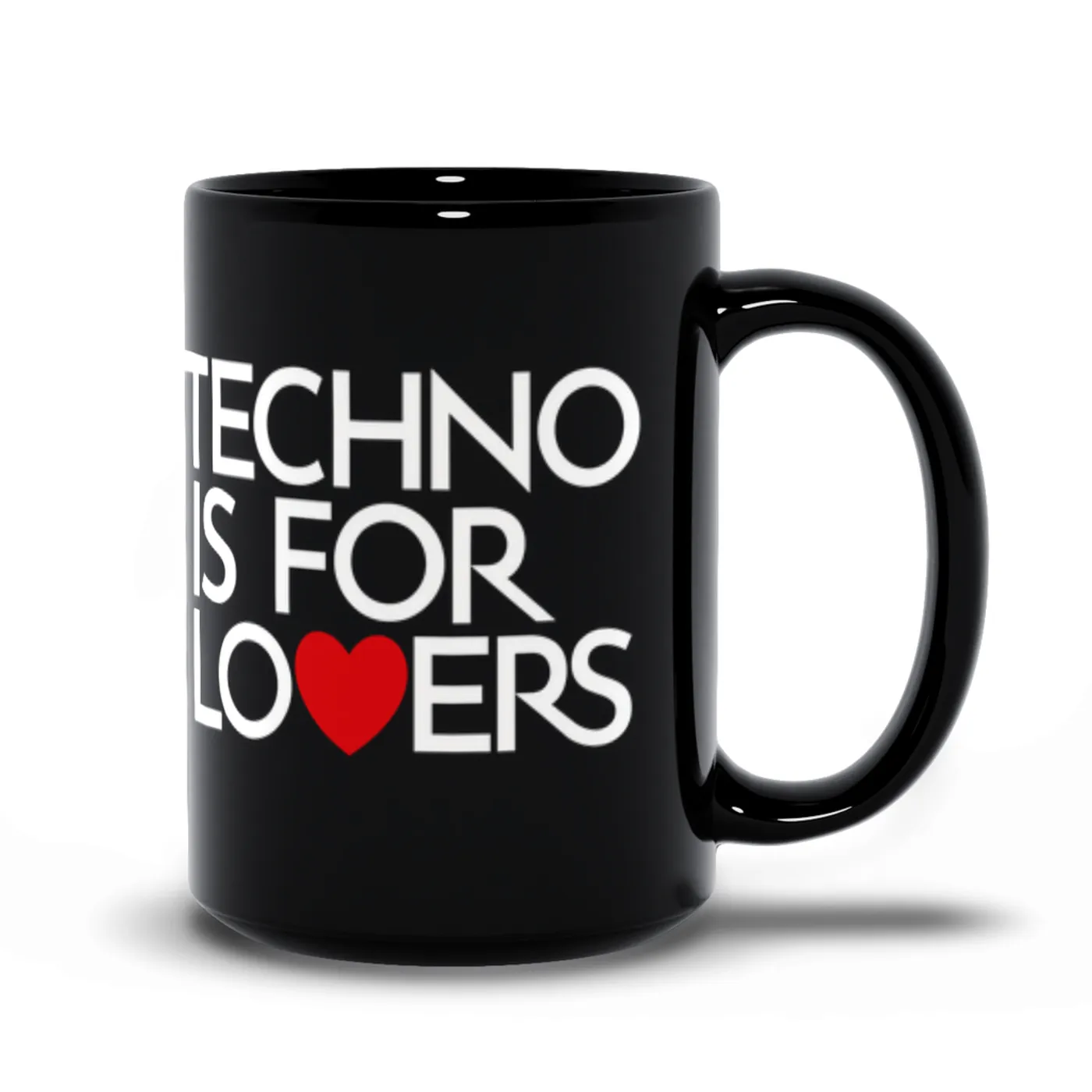 Music Life - Techno Merchbar Music Life Mug | Techno Is For Lovers Merchbar Music Life Mug