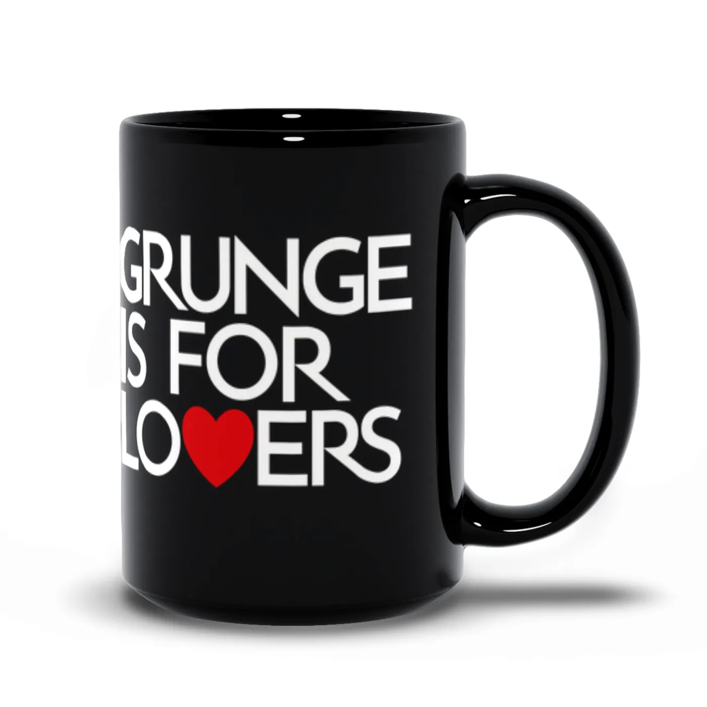 Music Life - Grunge Merchbar Music Life Mug | Grunge Is For Lovers Merchbar Music Life Mug