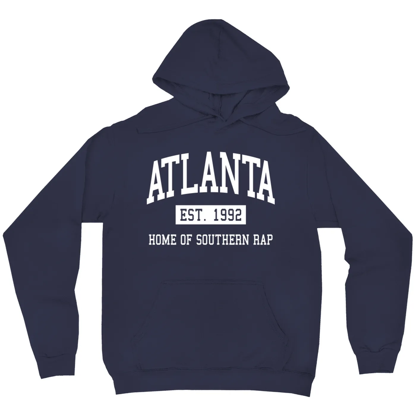 Merchbar Music Life Hoodie | Atlanta Home of Southern Music Life - Rap Est. 1992 Merchbar Music Life Hoodie