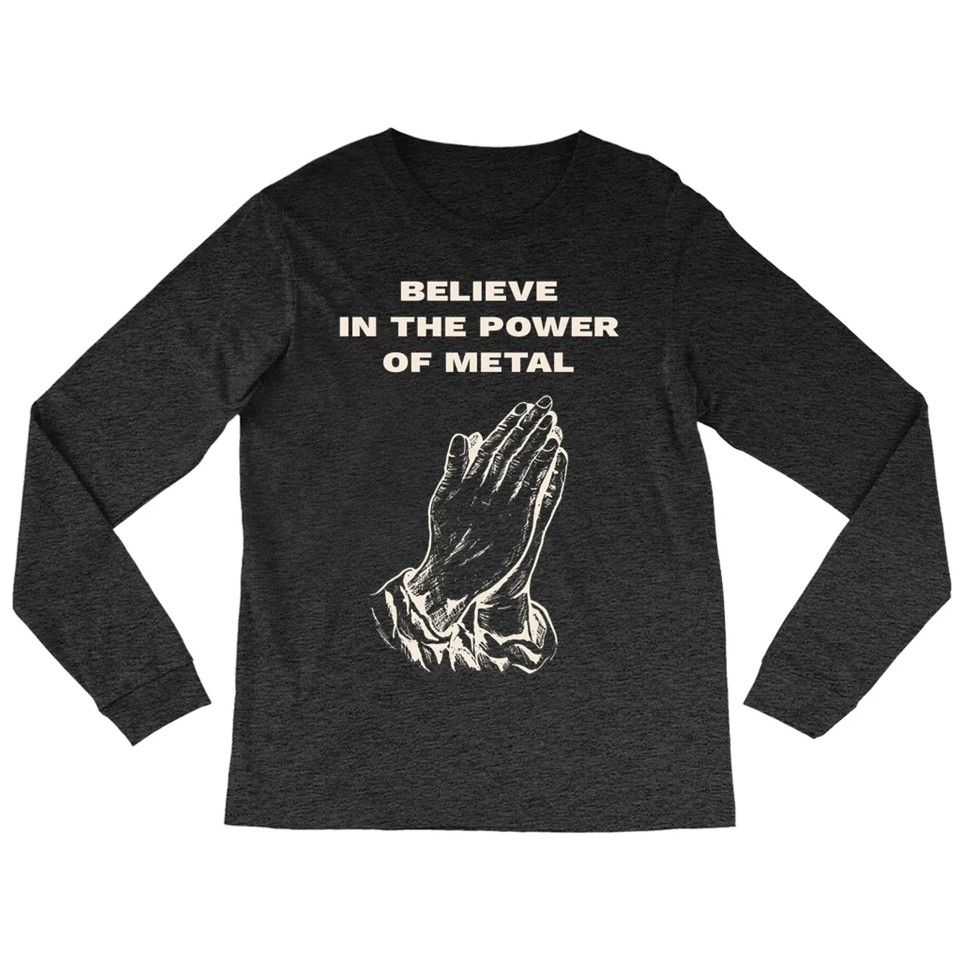 Music Life - Metal Merchbar Music Life Long Sleeve Shirt | Believe In Metal Merchbar Music Life Shirt