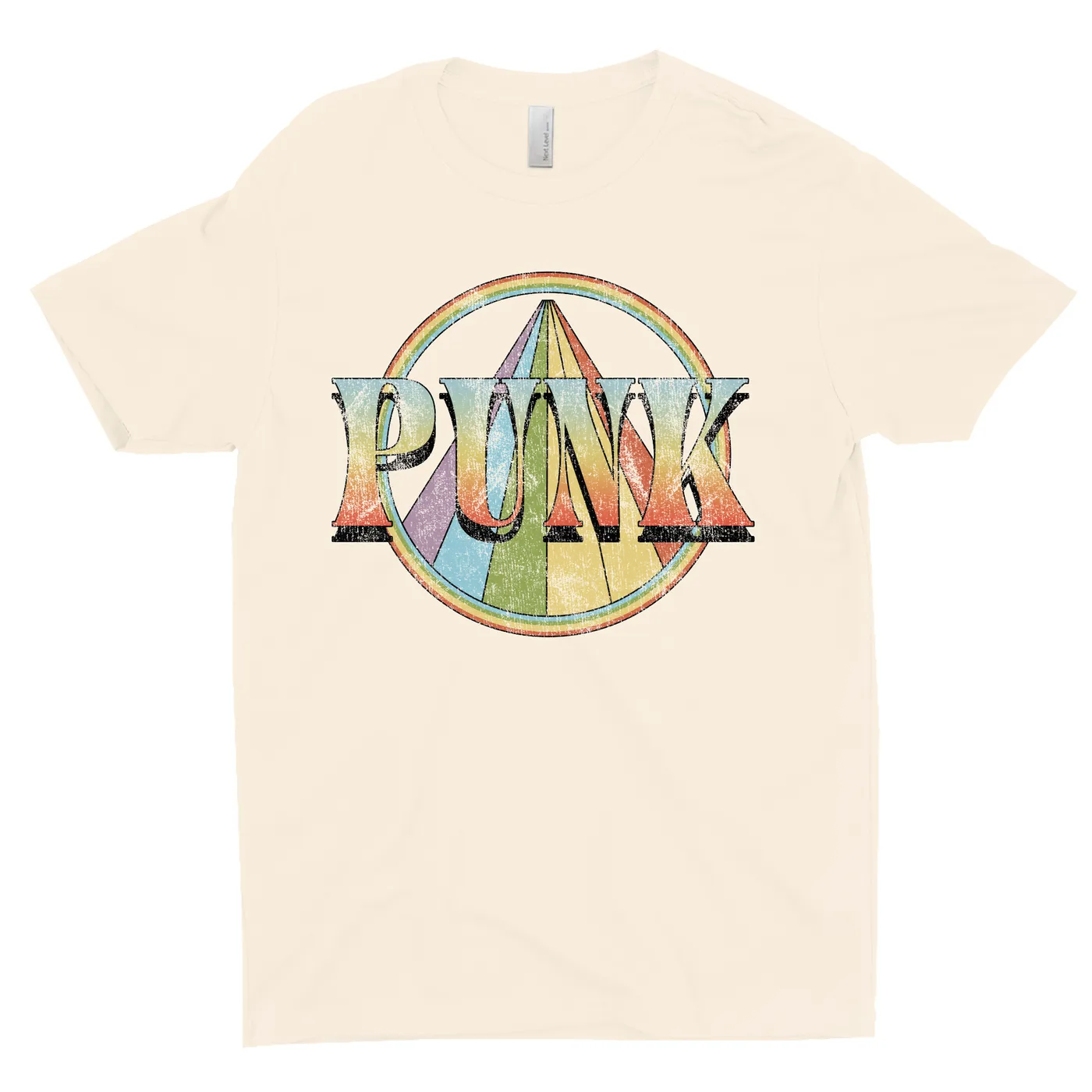 Music Life - Punk Merchbar Music Life T-Shirt | Retro Punk Distressed Merchbar Music Life Shirt