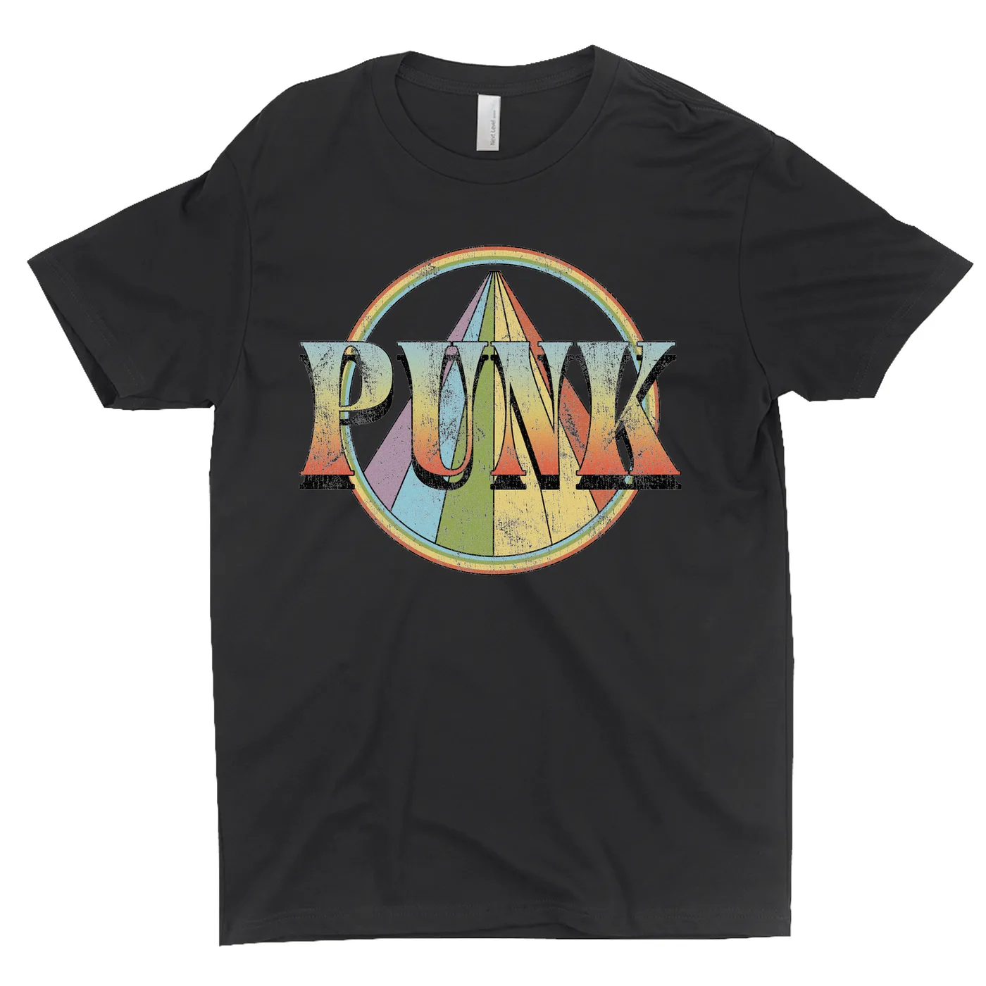 Music Life - Punk Merchbar Music Life T-Shirt | Retro Punk Distressed Merchbar Music Life Shirt