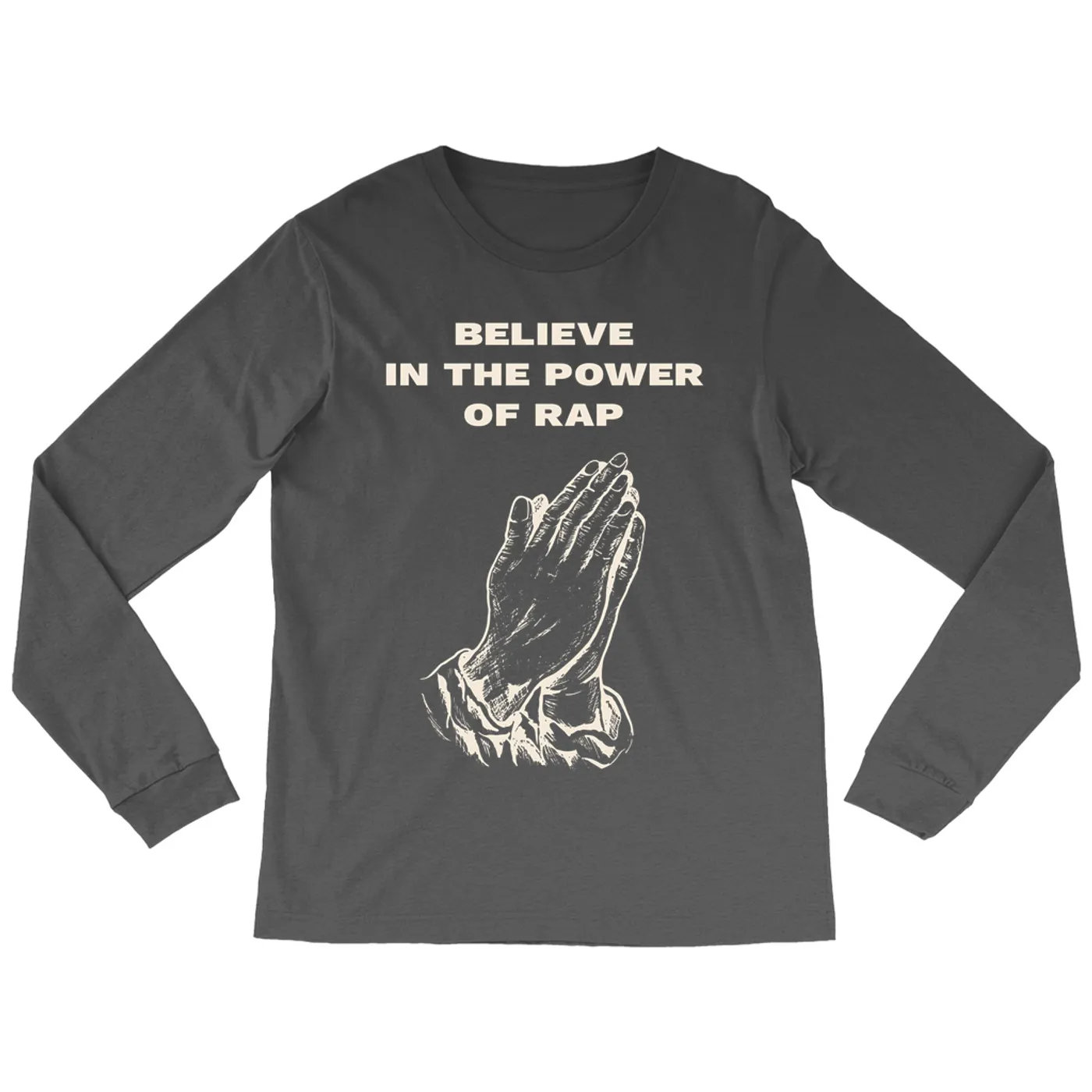 Merchbar Music Life Long Sleeve Shirt | Believe In Music Life - Rap Merchbar Music Life Shirt