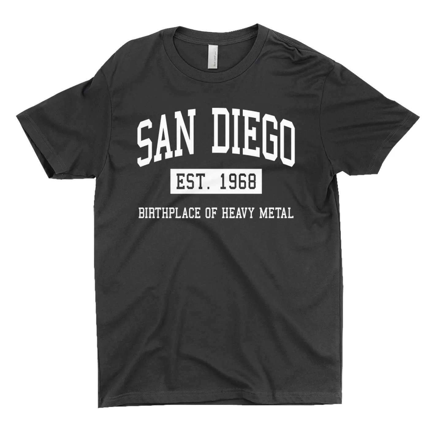 Music Life - Heavy Metal Merchbar Music Life T-Shirt | San Diego Birthplace of Heavy Metal Est. 1968 Merchbar Music Life Shirt
