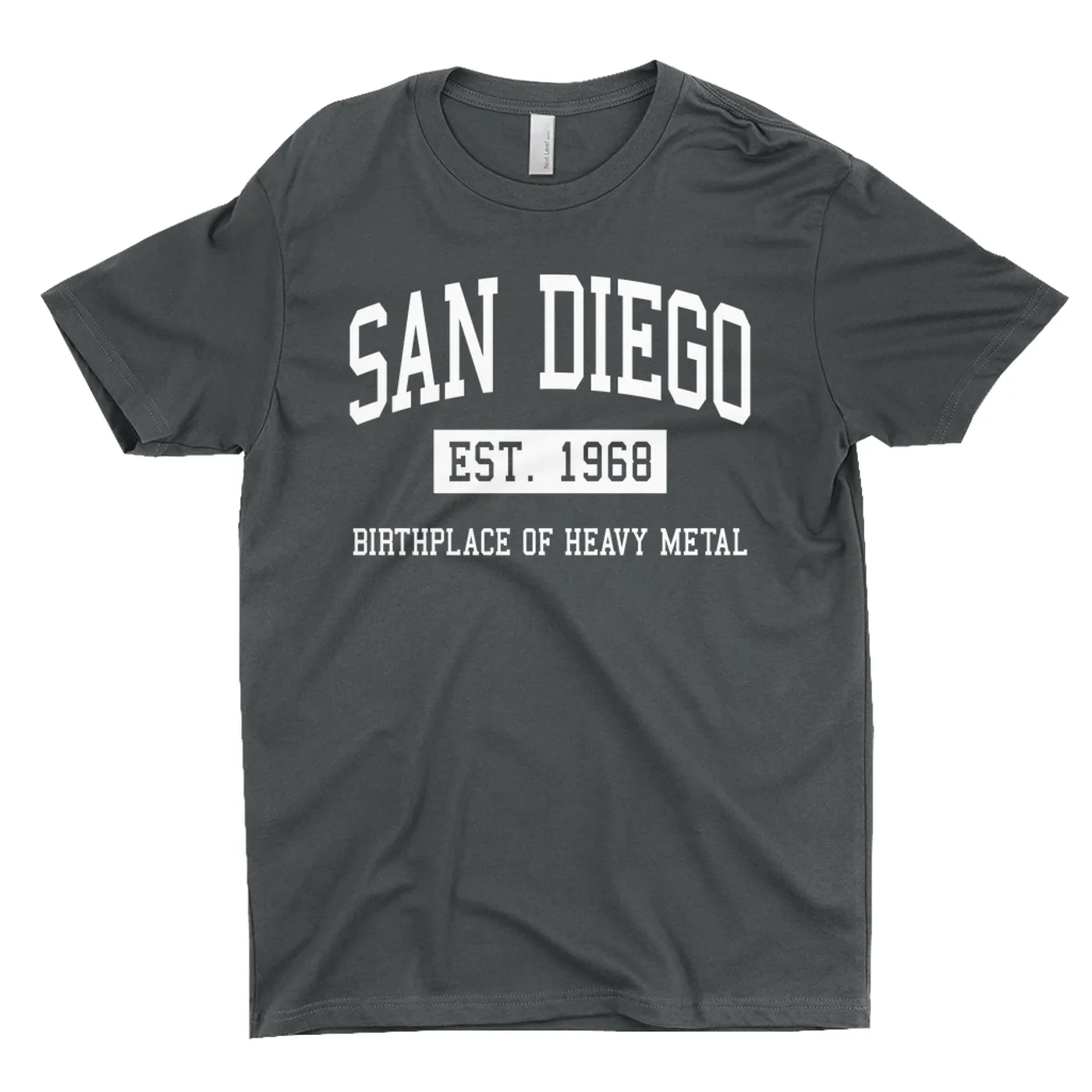 Music Life - Heavy Metal Merchbar Music Life T-Shirt | San Diego Birthplace of Heavy Metal Est. 1968 Merchbar Music Life Shirt