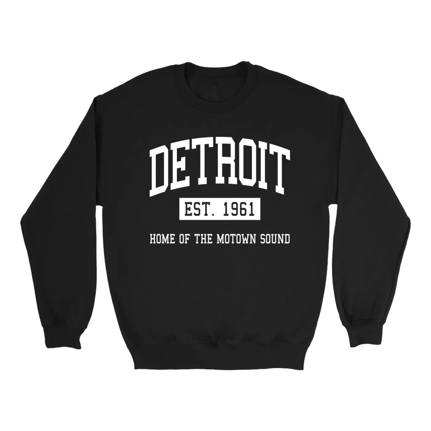 Music Life - Motown Merchbar Music Life Sweatshirt | Detroit Home of the Motown Sound Est. 1961 Merchbar Music Life Sweatshirt