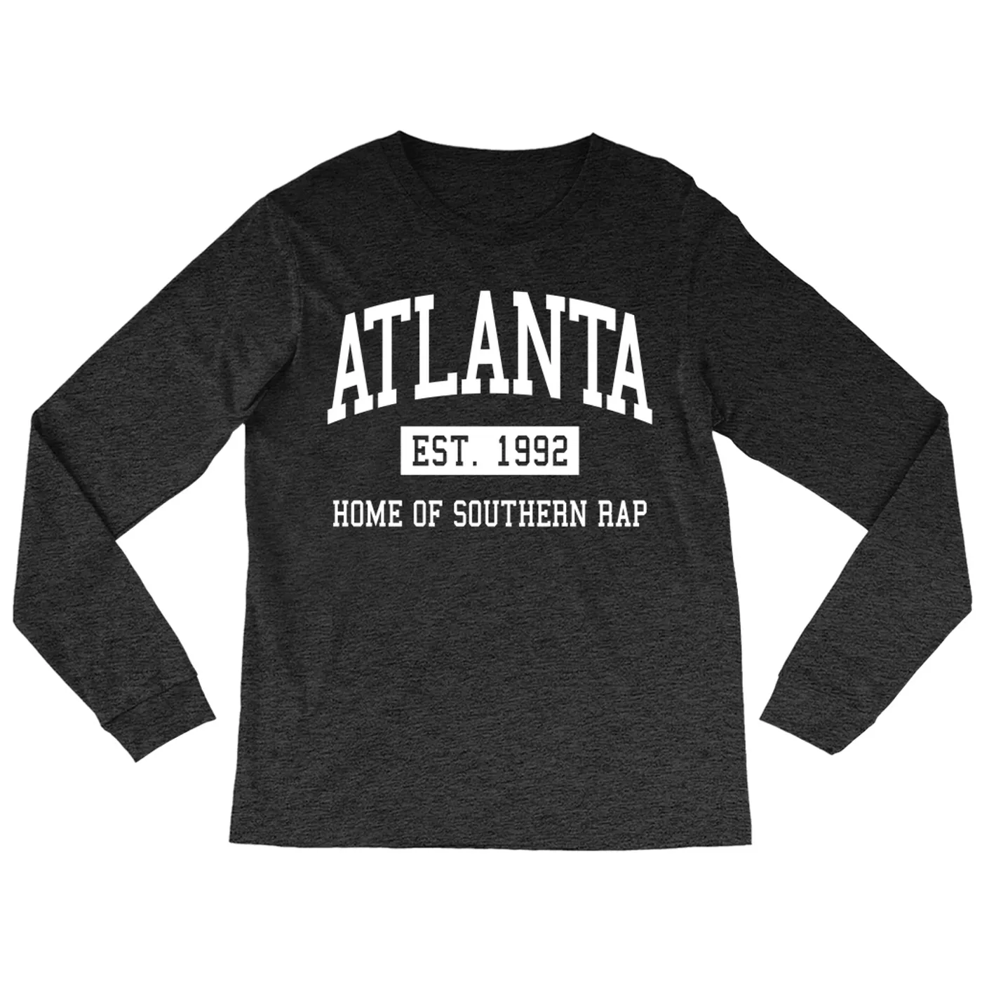 Merchbar Music Life Long Sleeve Shirt | Atlanta Home of Southern Music Life - Rap Est. 1992 Merchbar Music Life Shirt