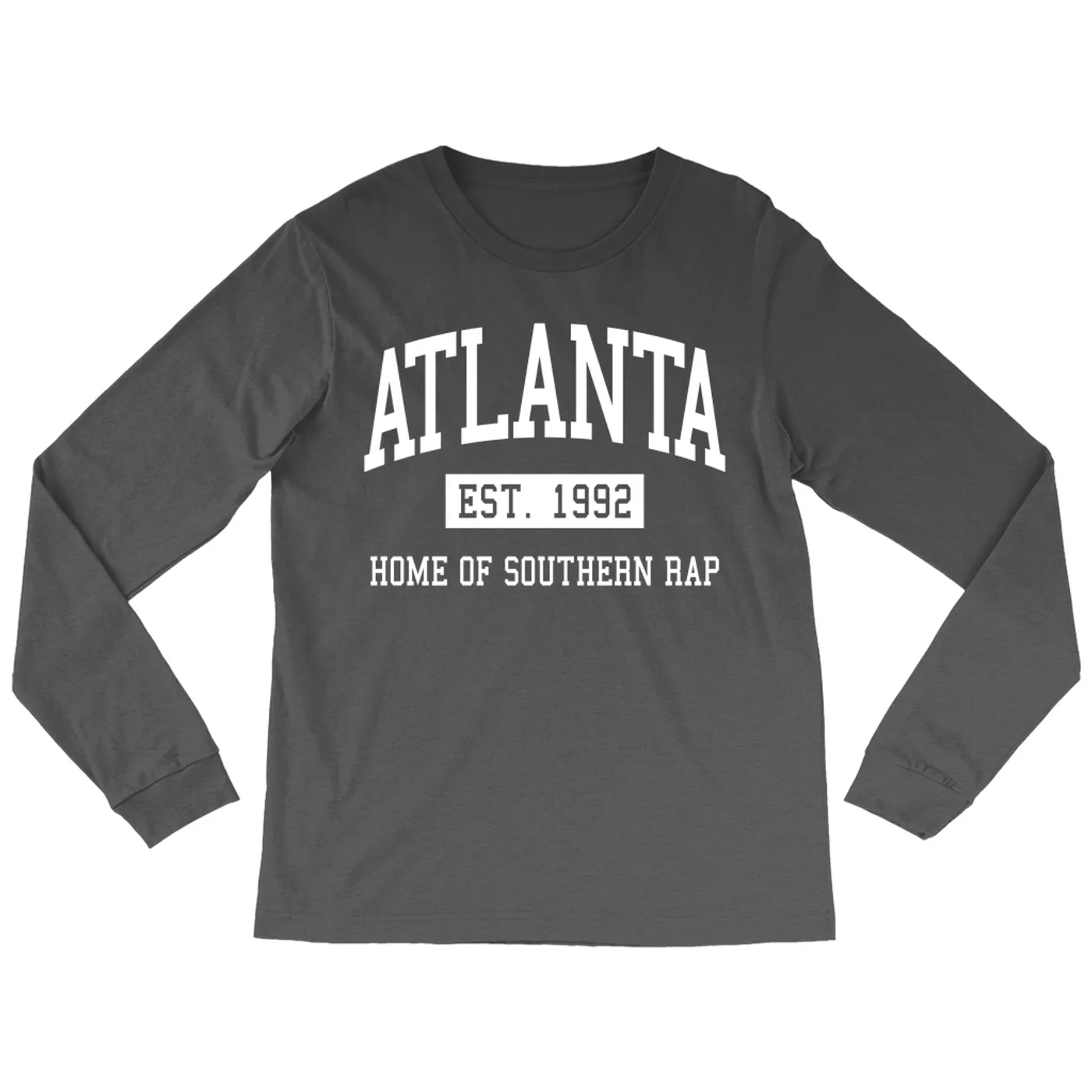 Merchbar Music Life Long Sleeve Shirt | Atlanta Home of Southern Music Life - Rap Est. 1992 Merchbar Music Life Shirt