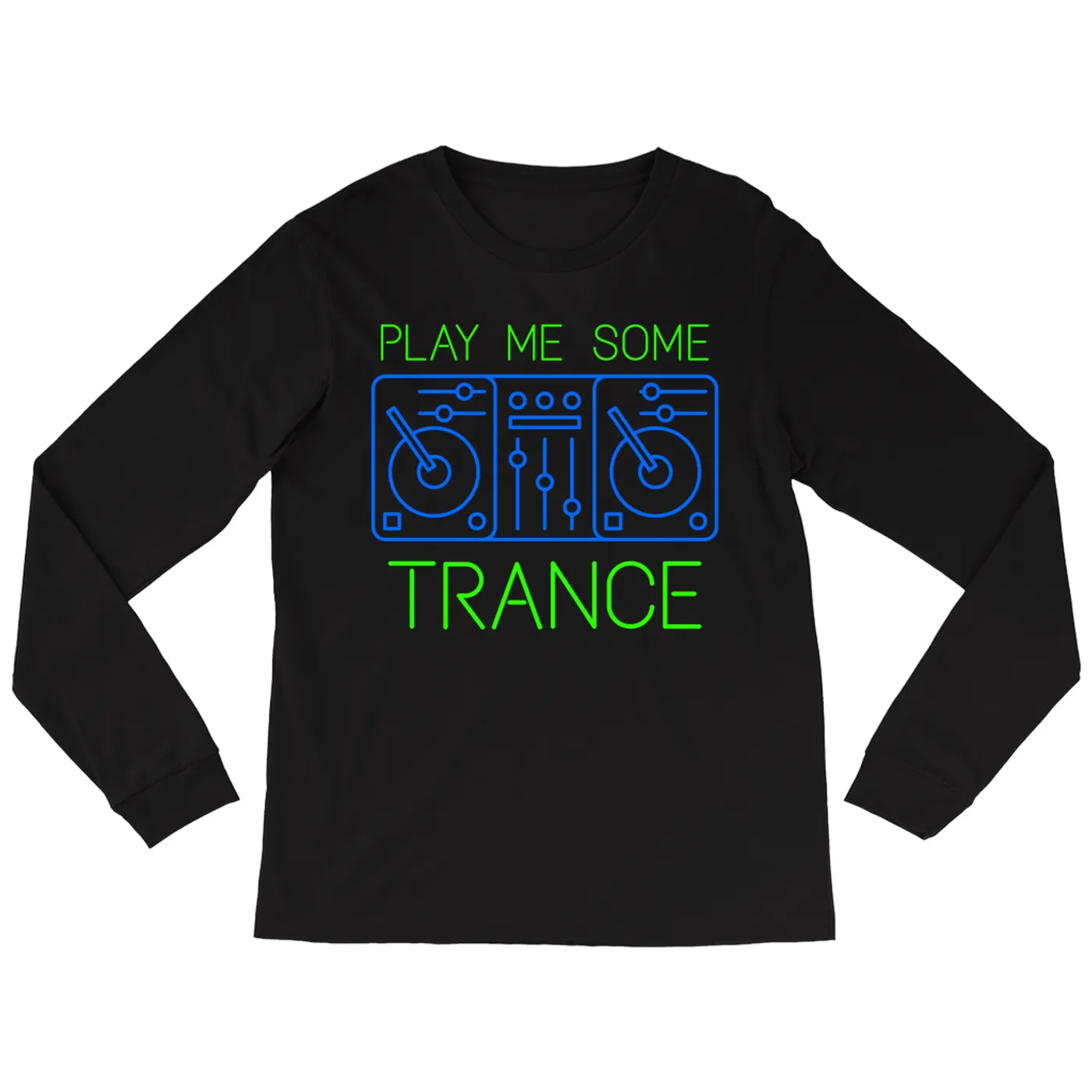 Music Life - Trance Merchbar Music Life Long Sleeve Shirt | Play Me Some Trance Merchbar Music Life Shirt