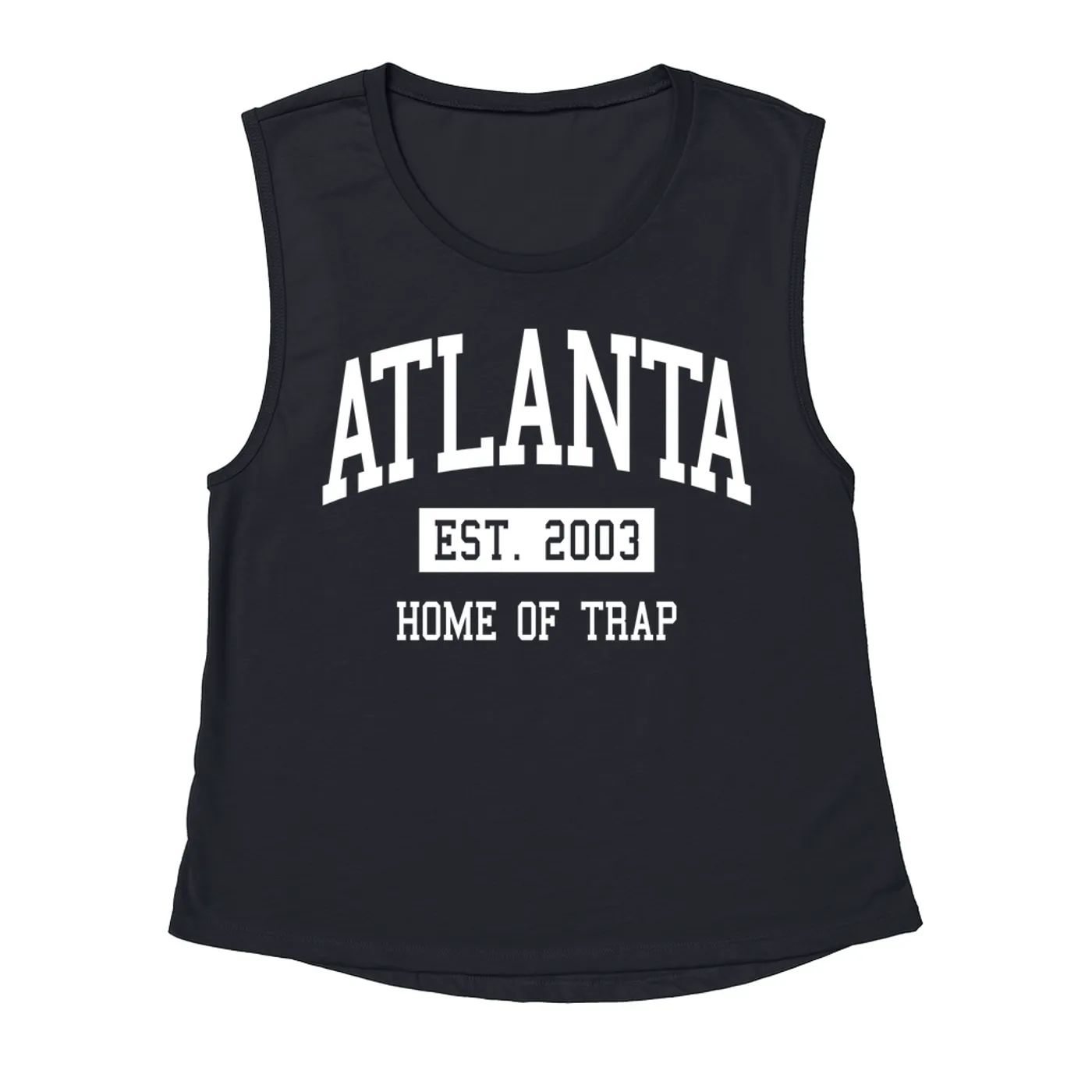 Music Life - Trap Merchbar Music Life Muscle Tank | Atlanta Home of Trap Est. 2003 Merchbar Music Life Tank Top