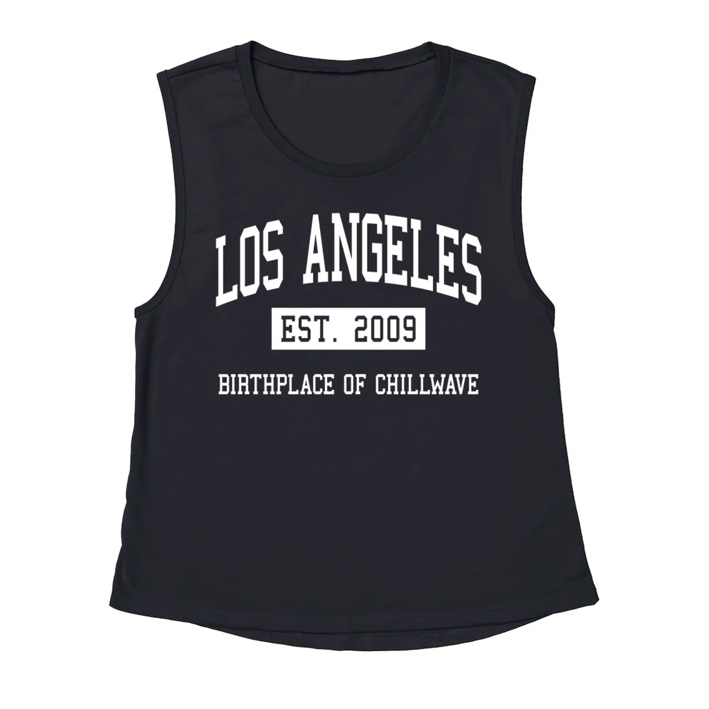 Music Life - Chillwave Merchbar Music Life Muscle Tank | Los Angeles Birthplace of Chillwave Est. 2009 Merchbar Music Life Tank Top